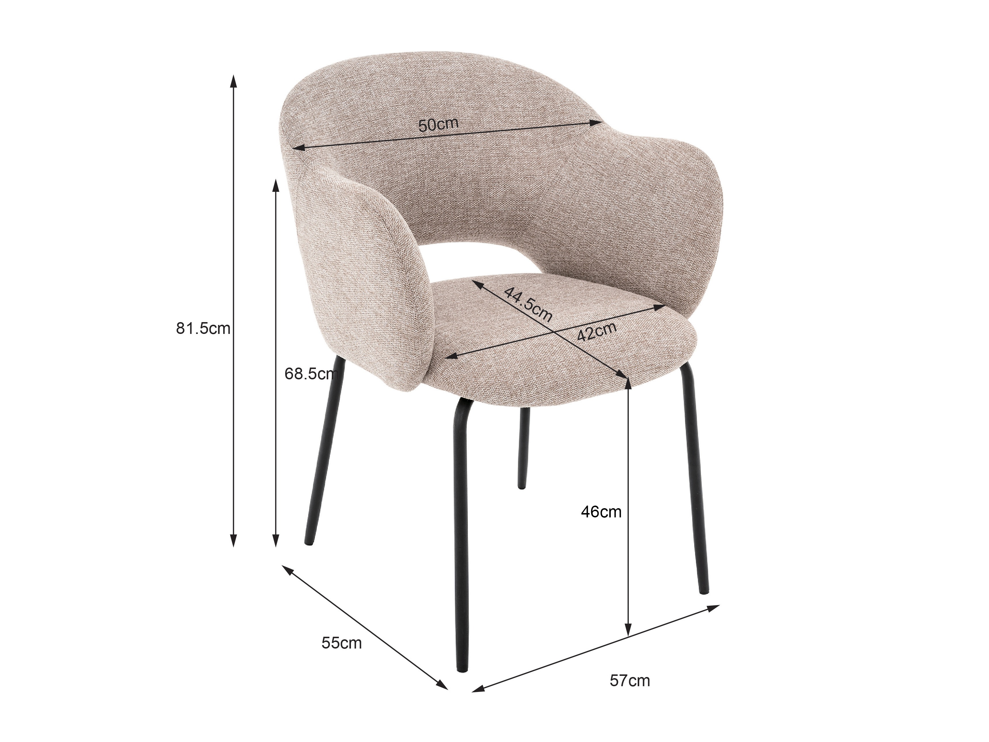 Cadeira Denton 1558