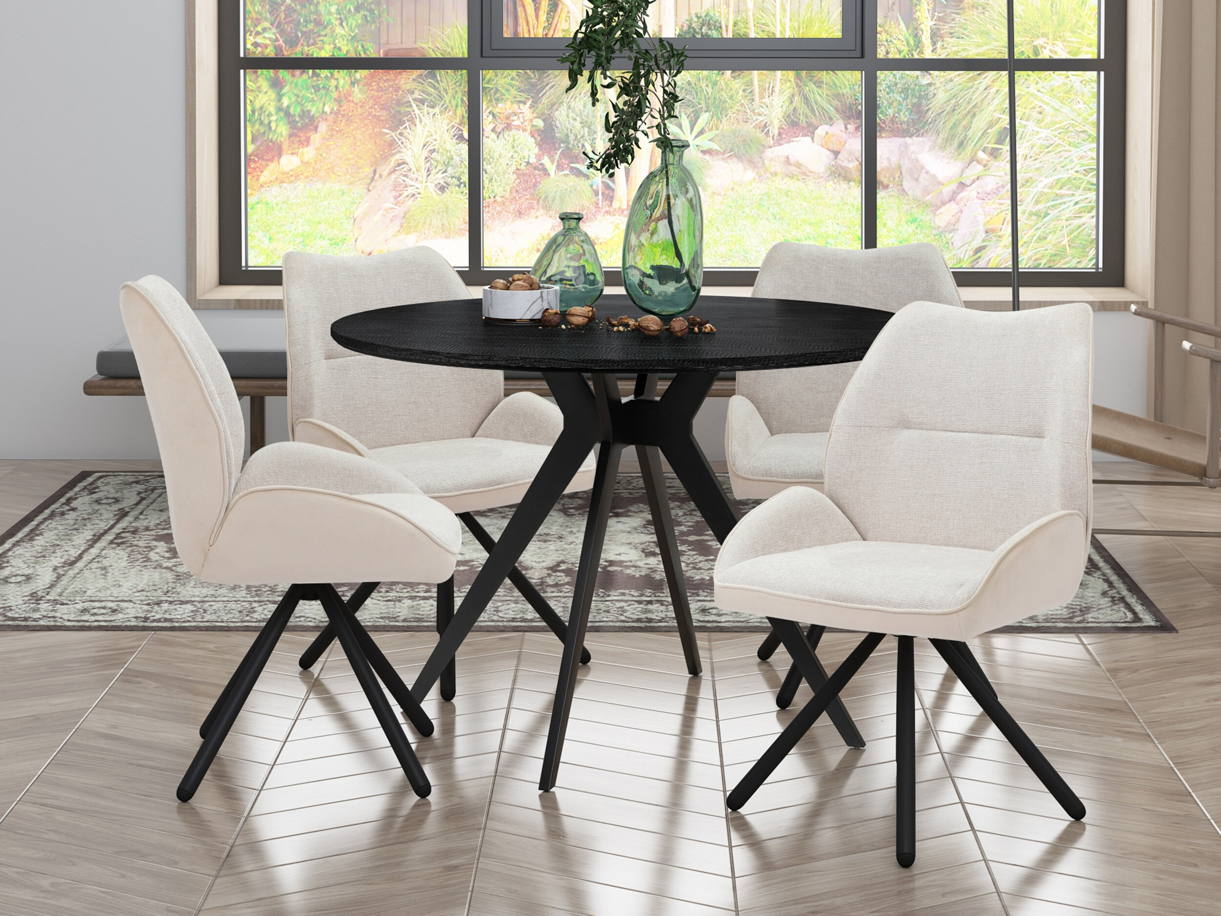 Cadeira Denton 1561 (Creme)