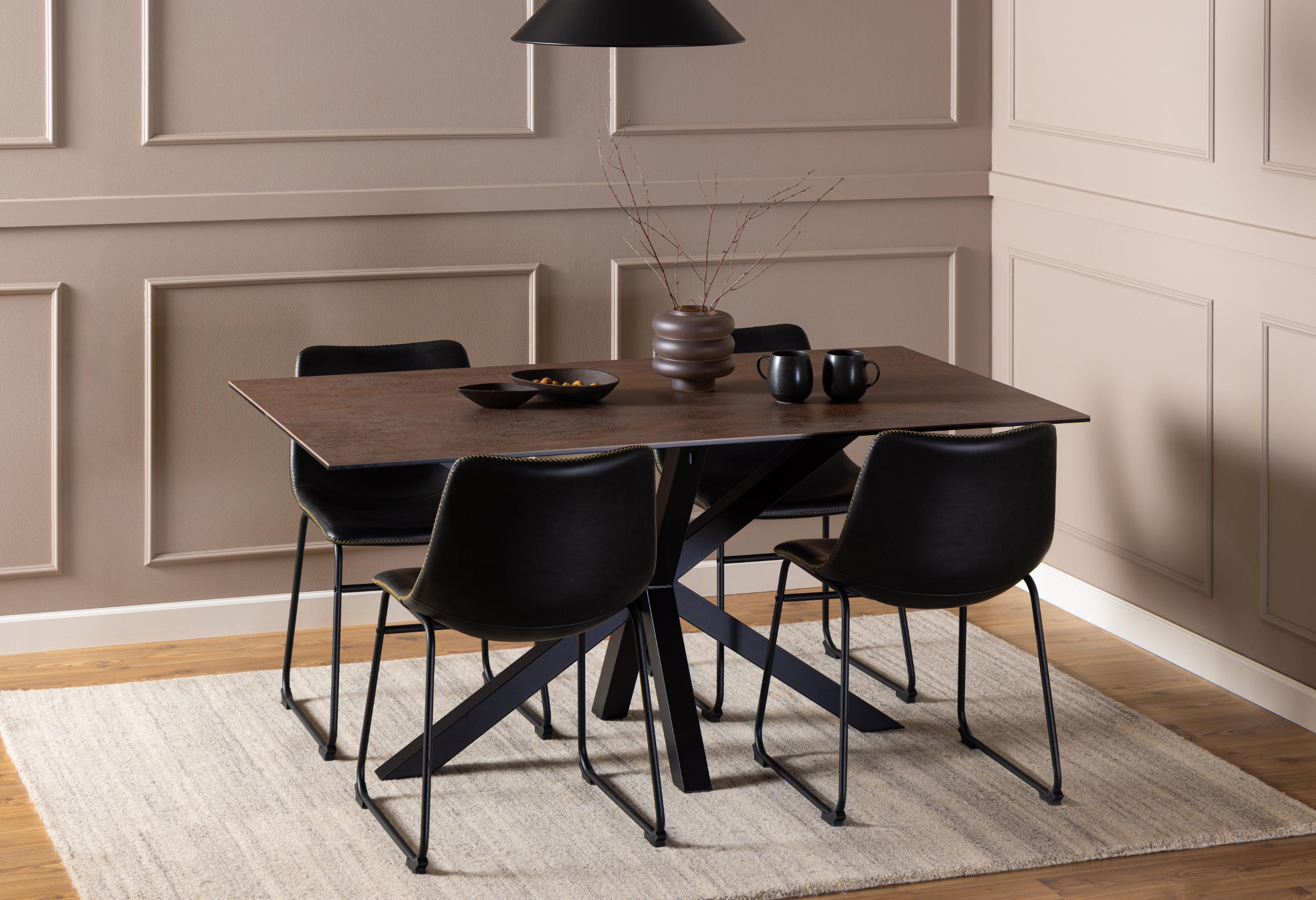 Cadeira Norsica 462 (Preto)