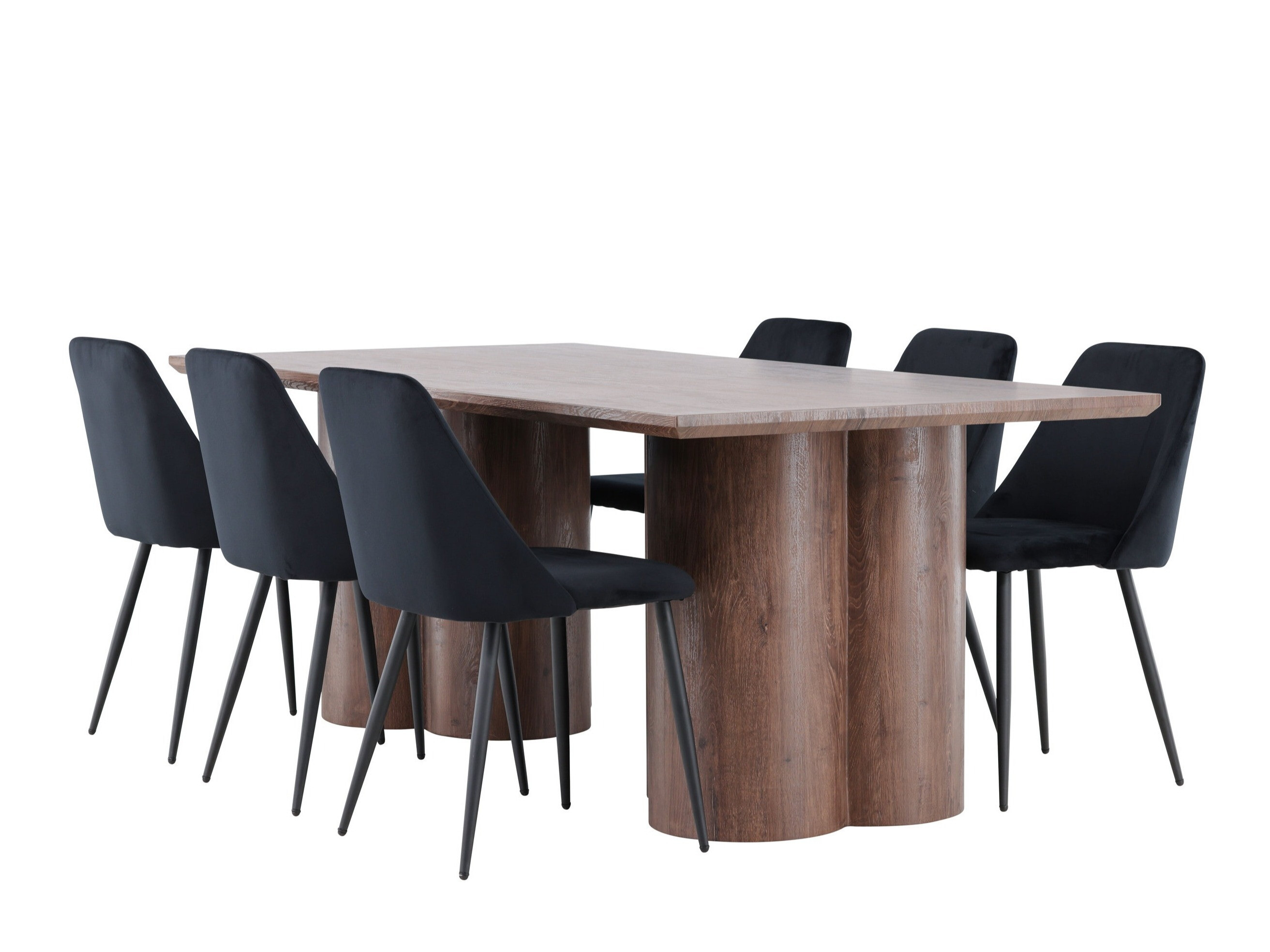 Conjunto para refeições Dallas 5182 (Castanho)