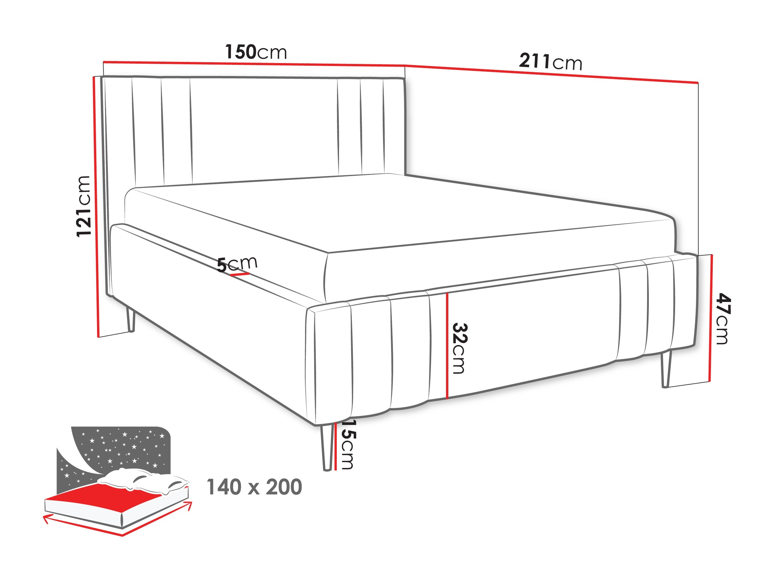 Cama Lepos I (Nazar 225.01)