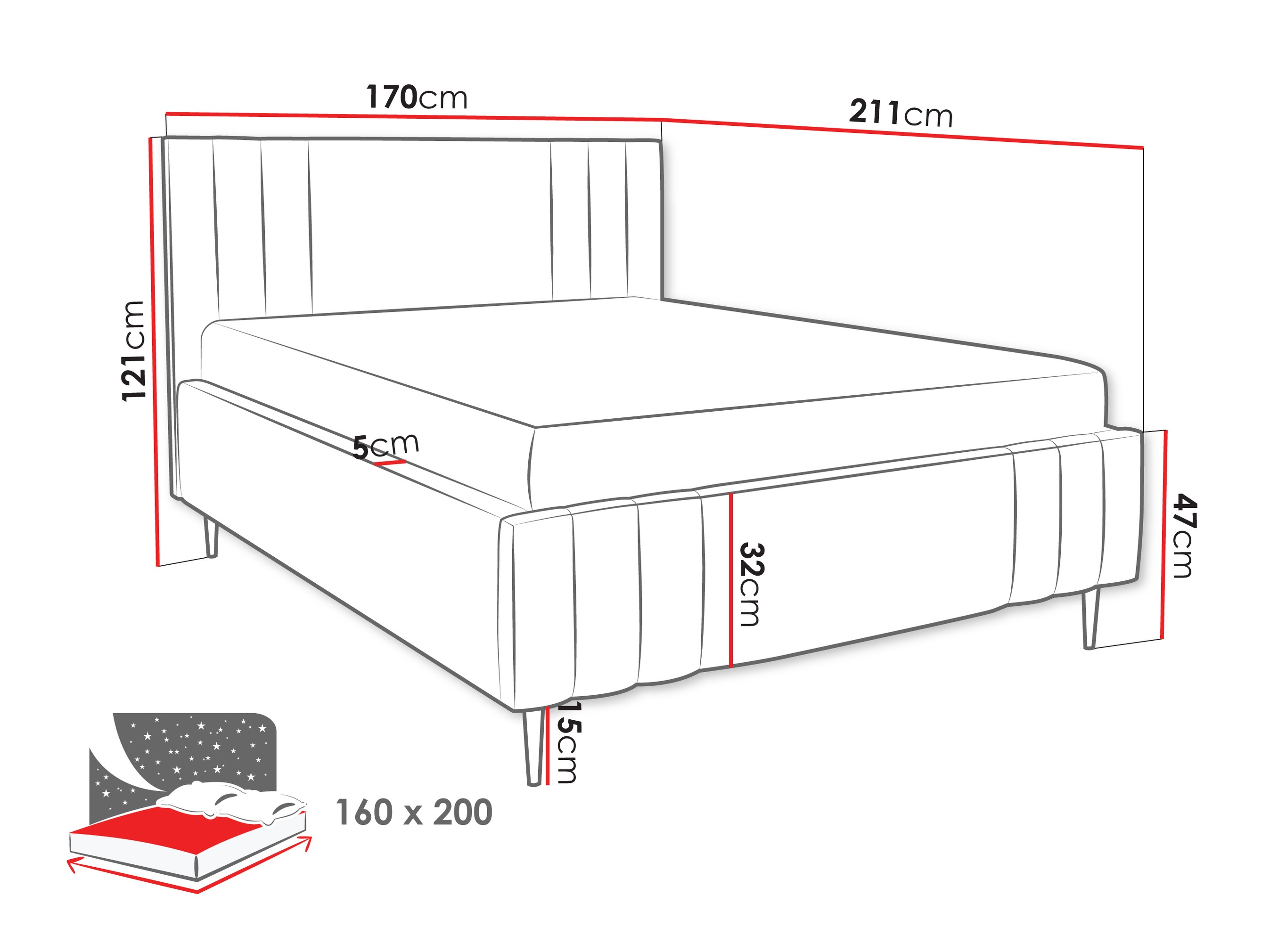 Cama Lepos I (Nazar 225.02)
