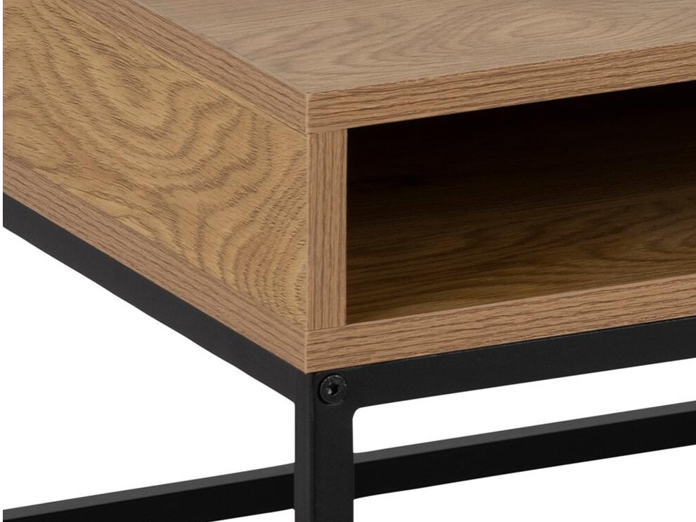 Mesa de centro Norsica 477 (Carvalho selvagem + Preto)