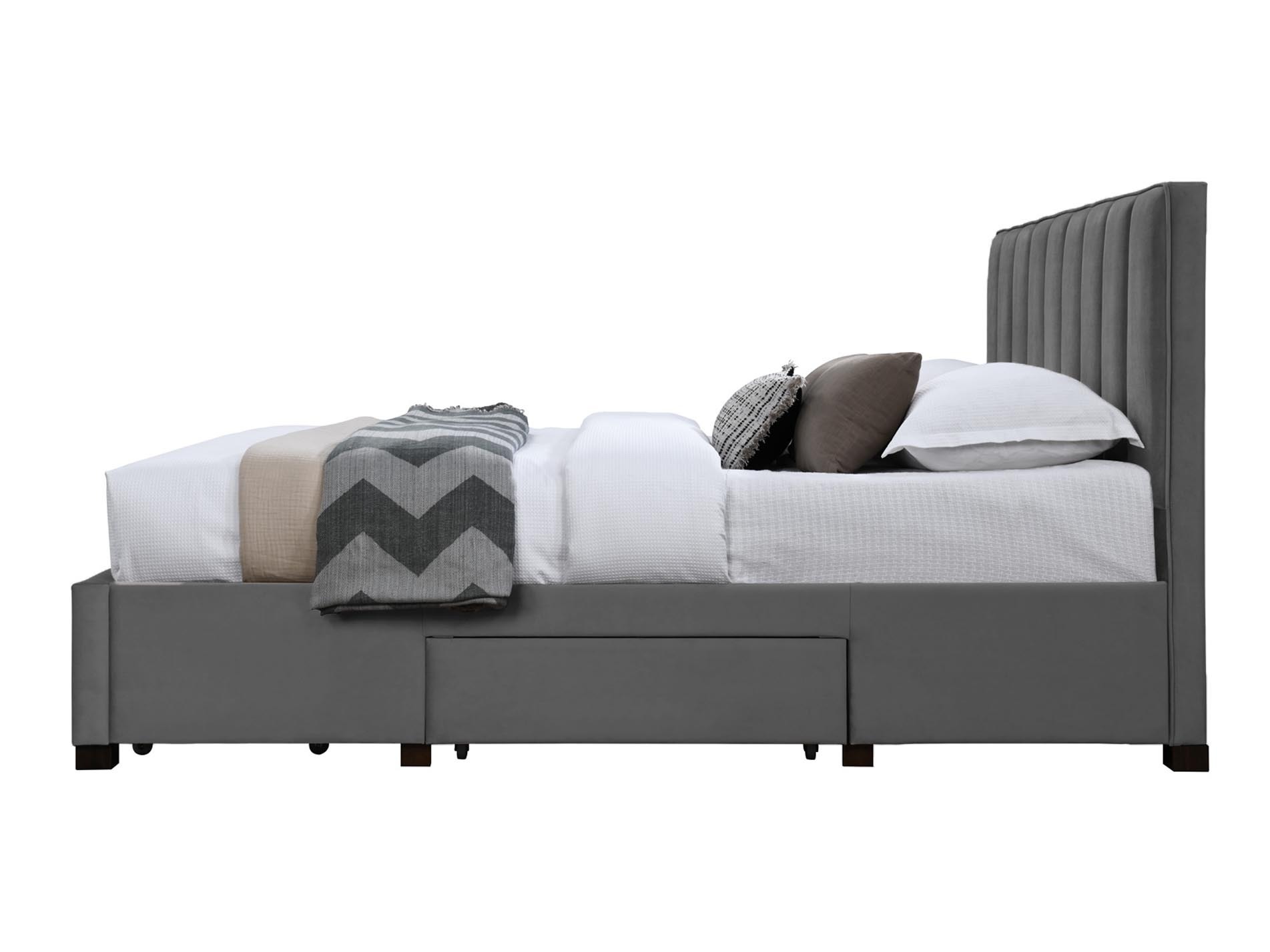Cama Houston Fides (Cinzento)