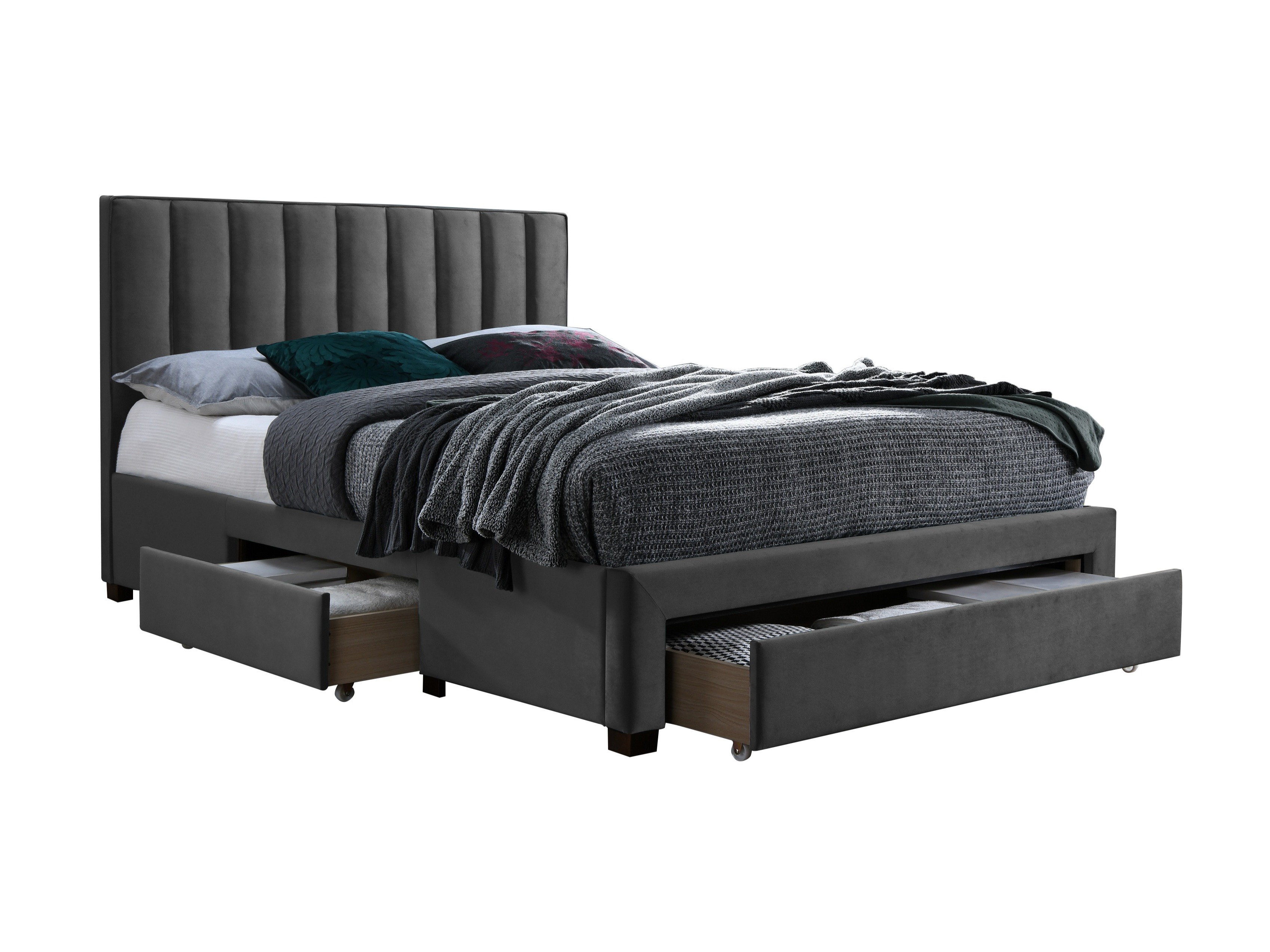 Cama Houston Fides (Cinzento)