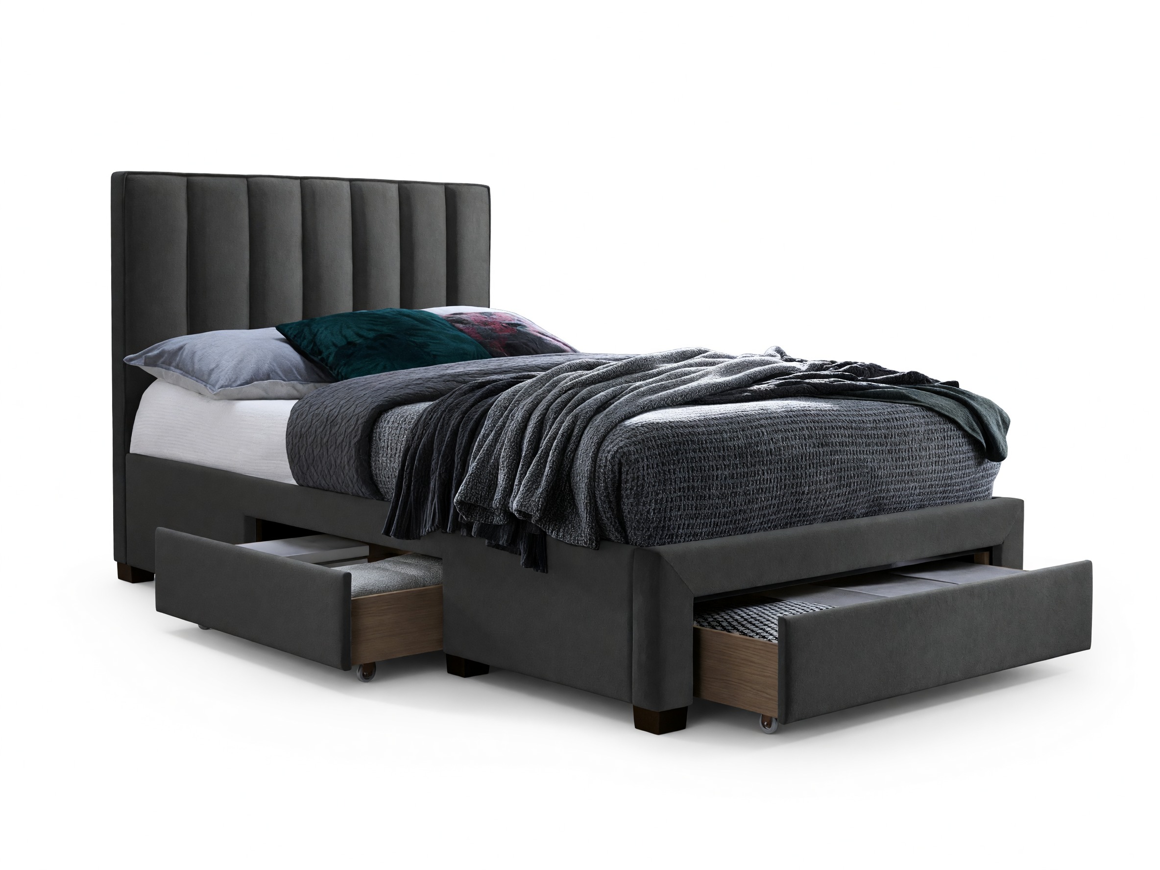 Cama Houston Fides (Cinzento)