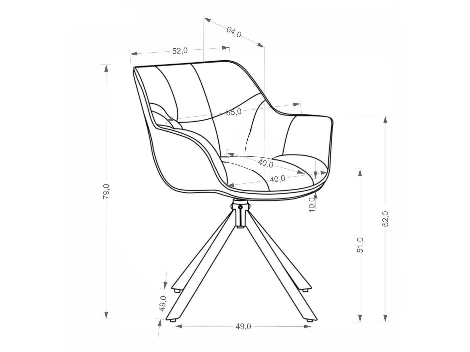 Cadeira Houston 2155 (Mavel 14)