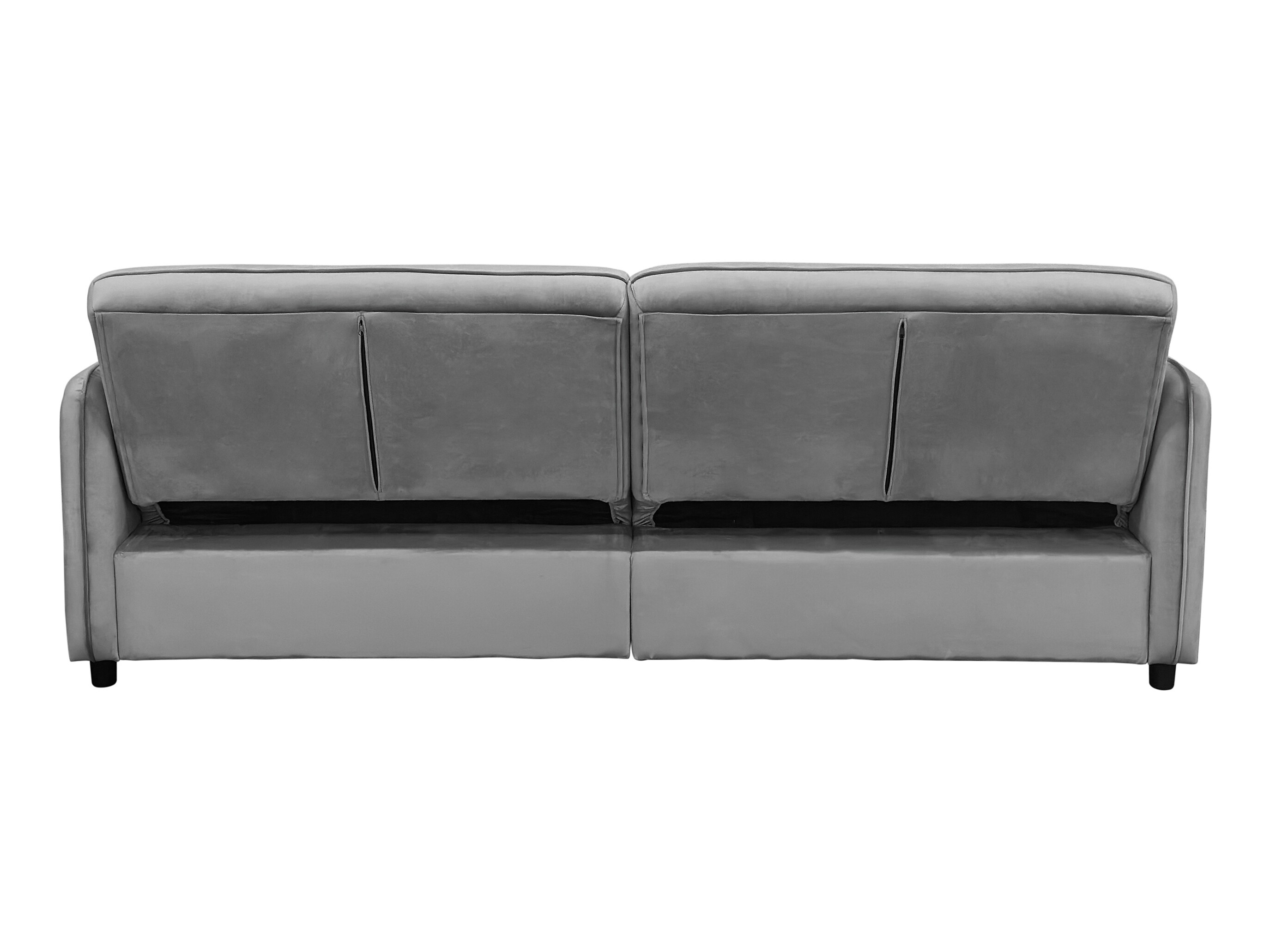 Sofá-cama Tulsa 681 (Cinzento claro)