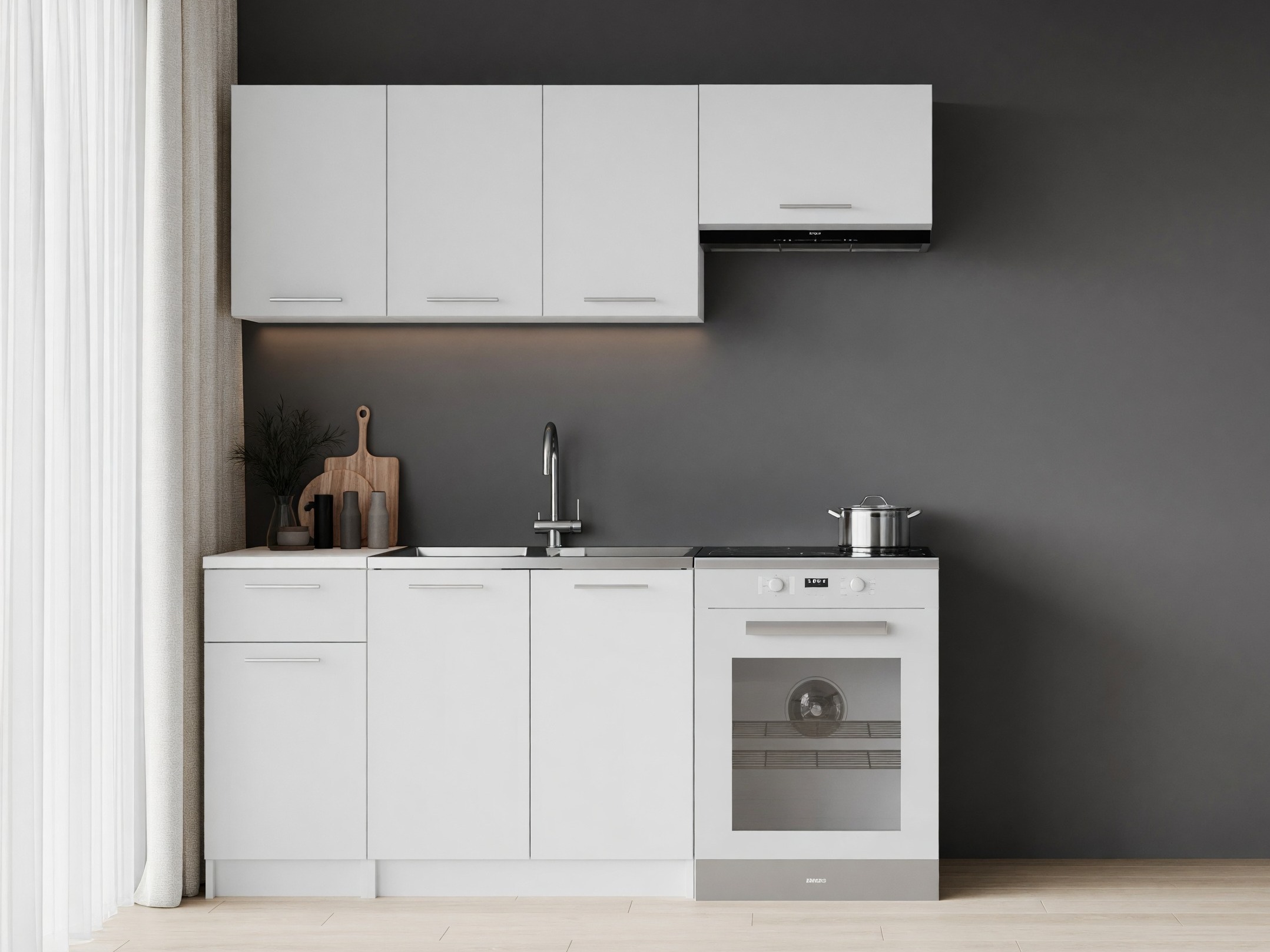 Conjunto para cozinha Houston 2164 (Branco)