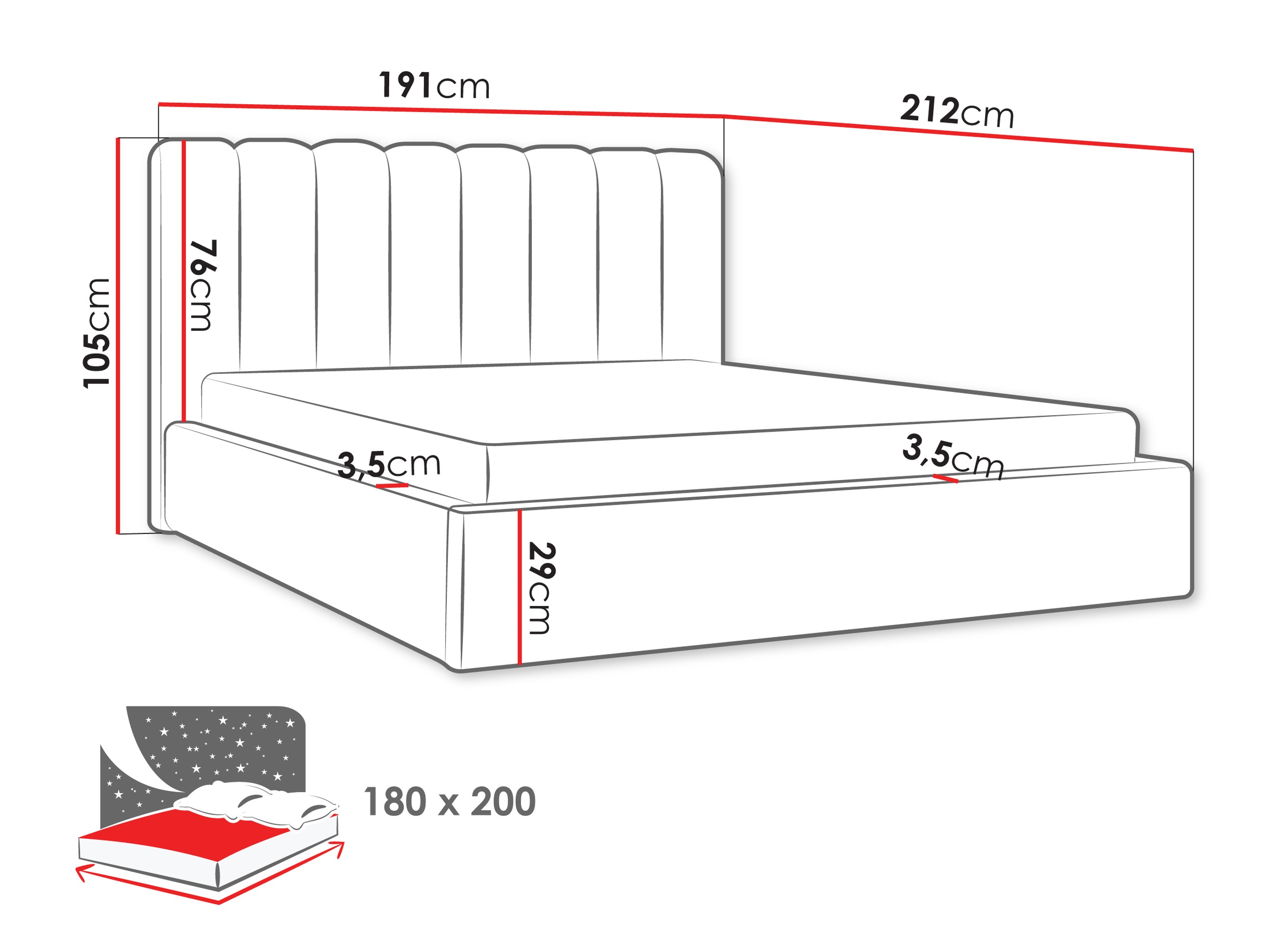 Cama SP7057