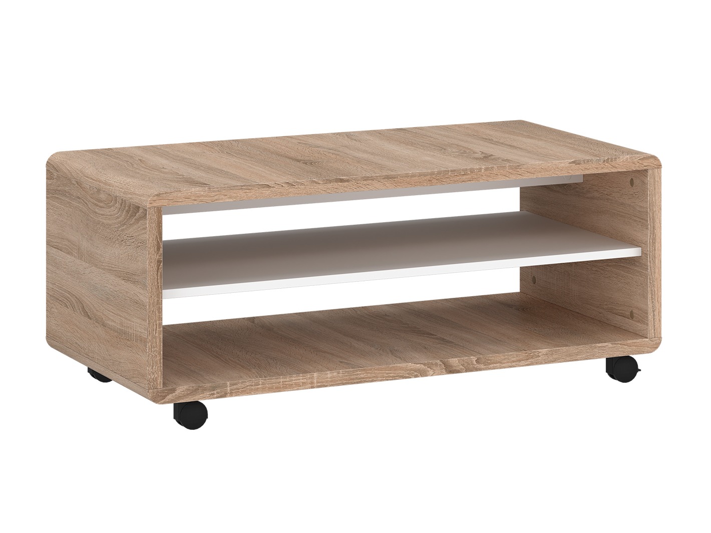 Mesa de centro Ontario 239 (Carvalho sonoma + Branco)