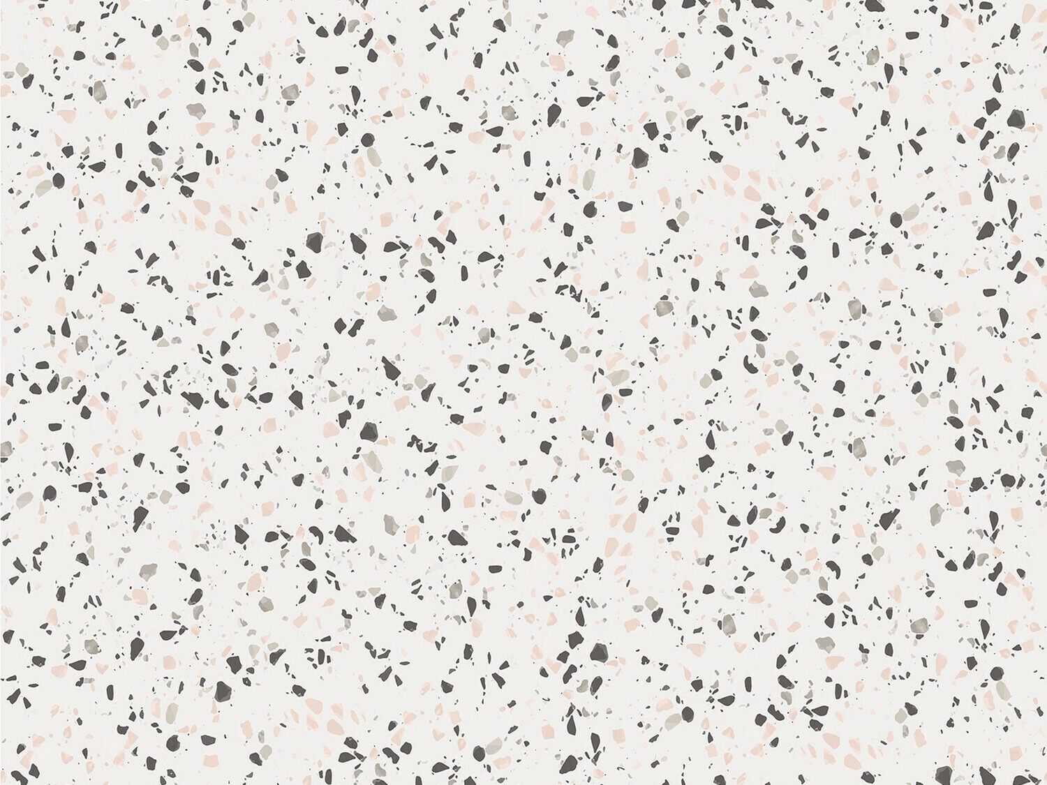 Conjunto de mesas de apoio Tulsa 705 (Terazzo + Branco)
