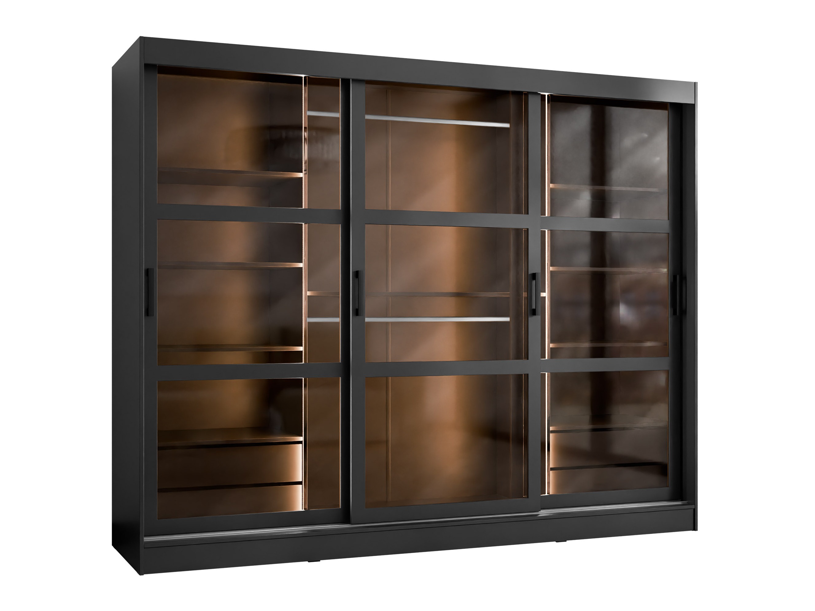 Roupeiro Comfivo Opus (Preto)