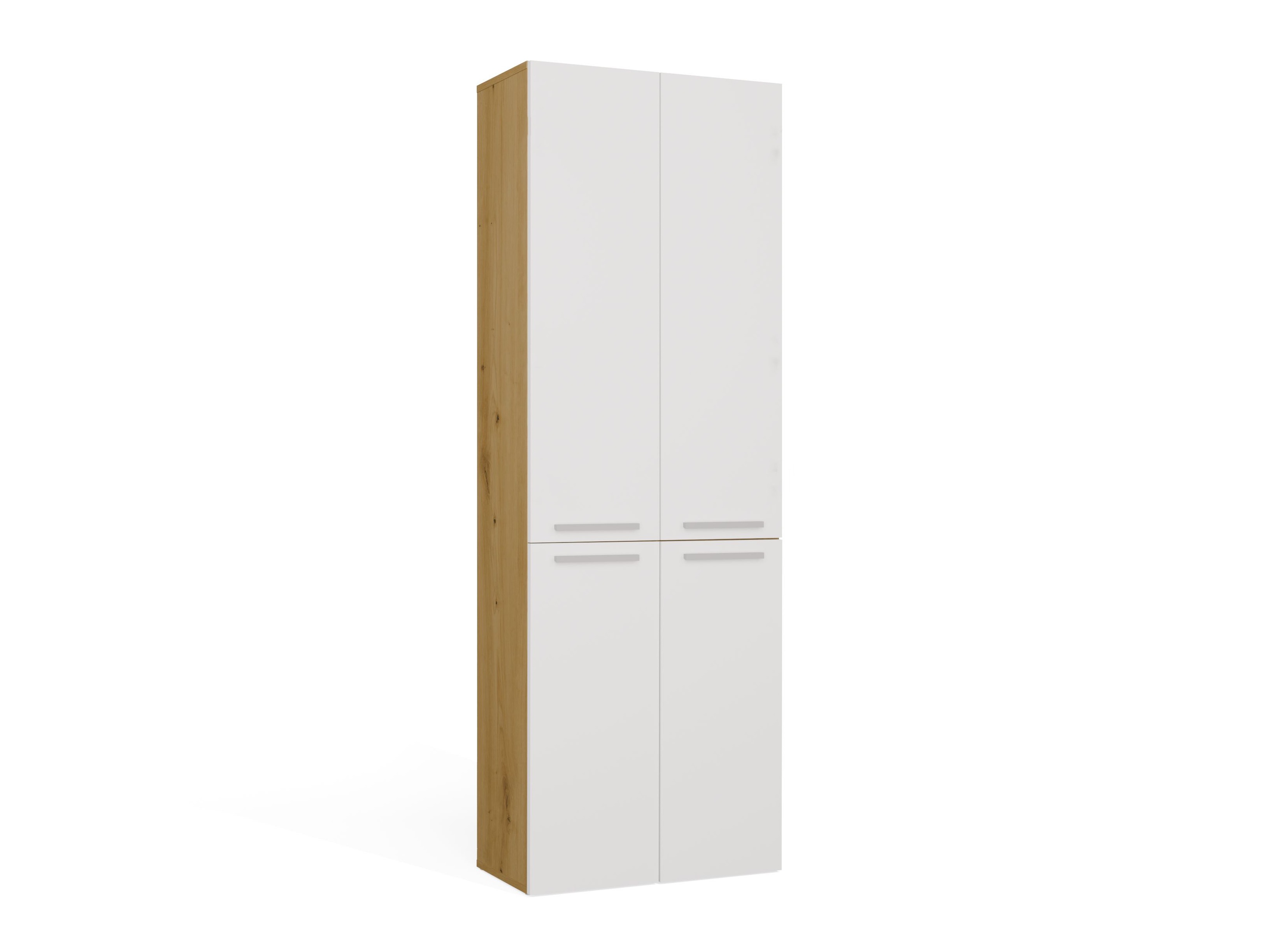 Armário colocado para casa de banho Nolmaru 100 (Carvalho Artisan + Branco)