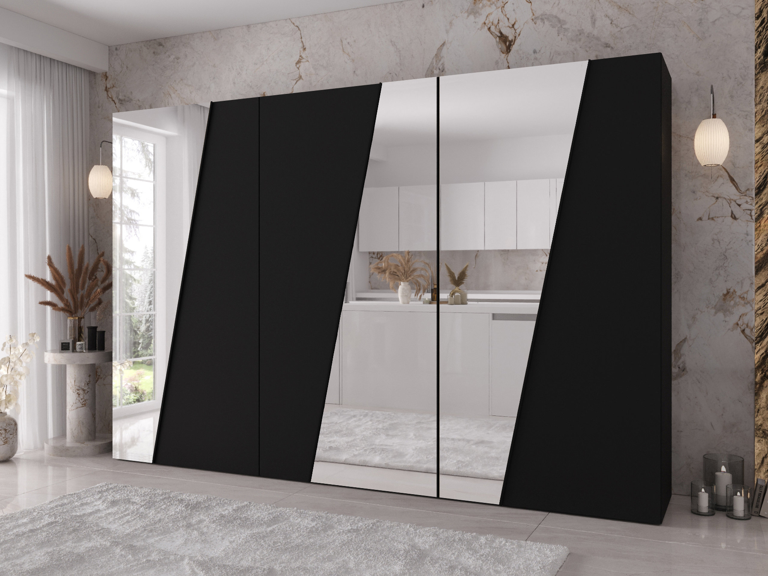 Roupeiro Hartford 637 (Preto)