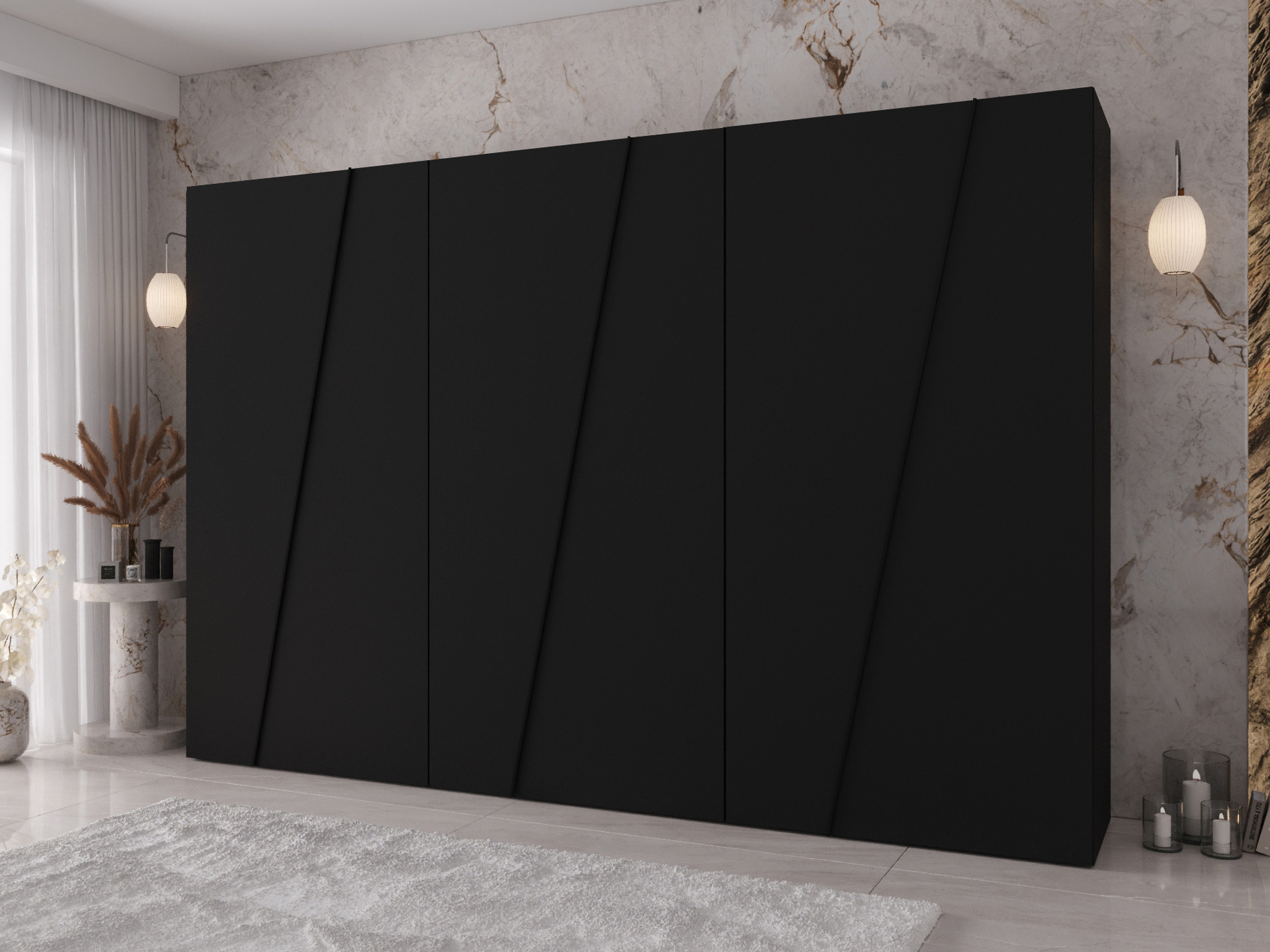 Roupeiro Hartford 641 (Preto)