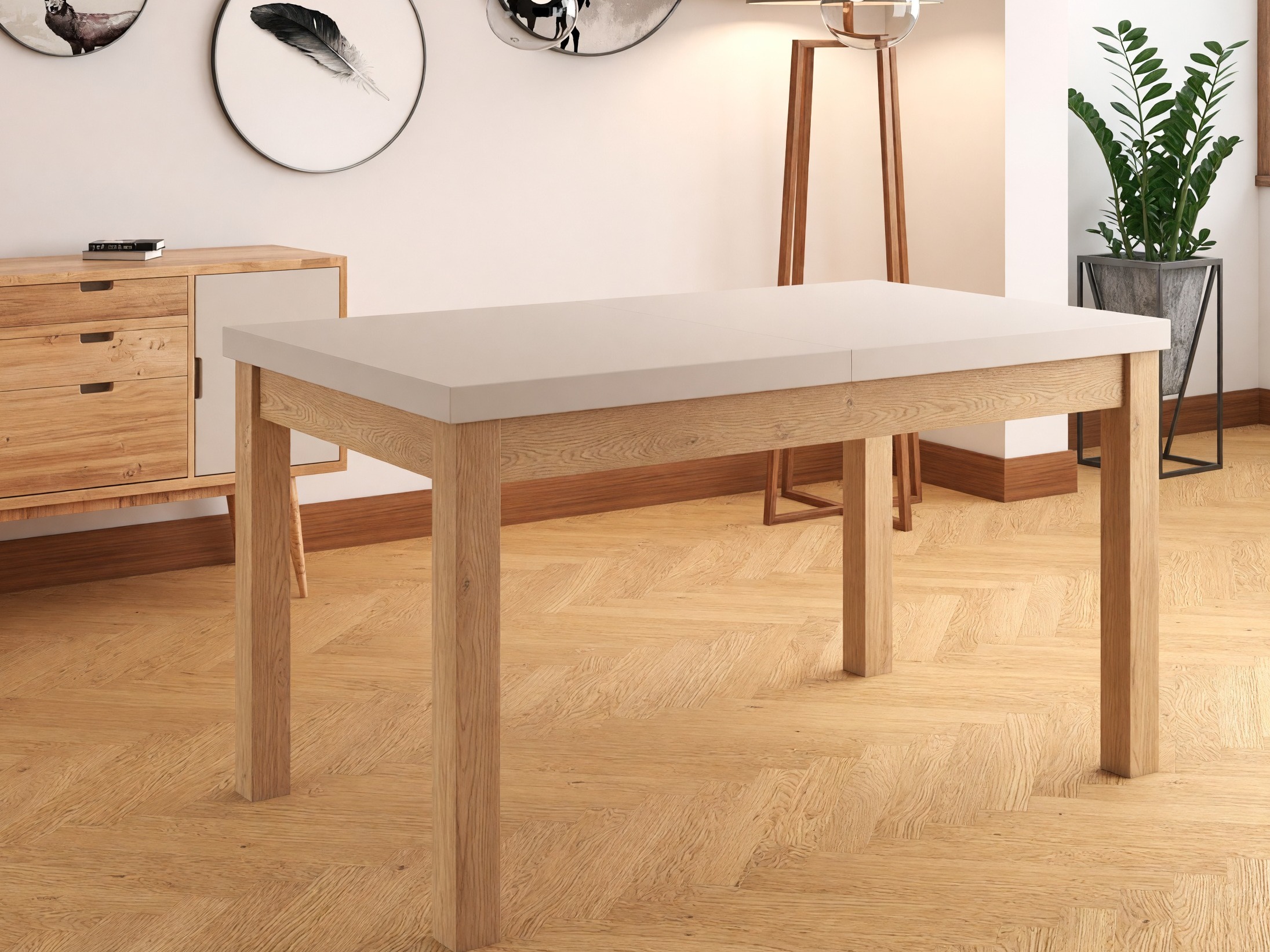Mesa Detroit 976 (Caxemira + Carvalho Cremona)