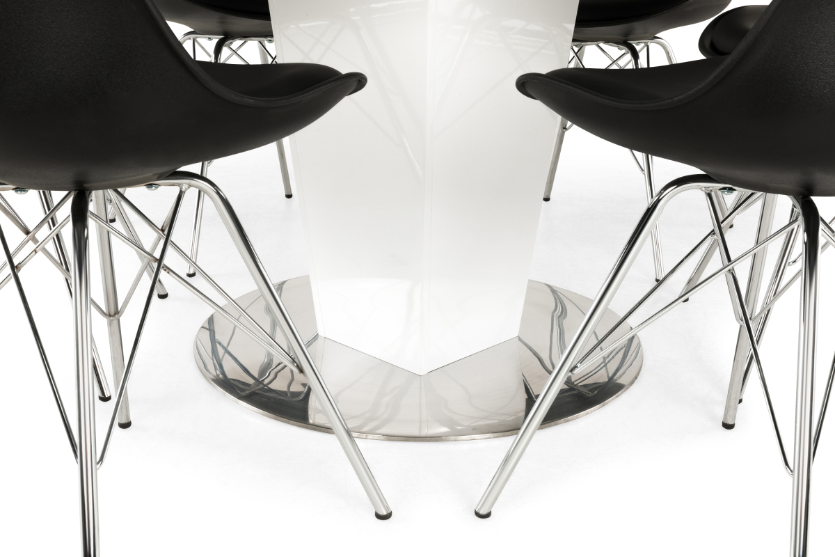 Conjunto para refeições Scandinavian Choice 605 (Preto + Prata)