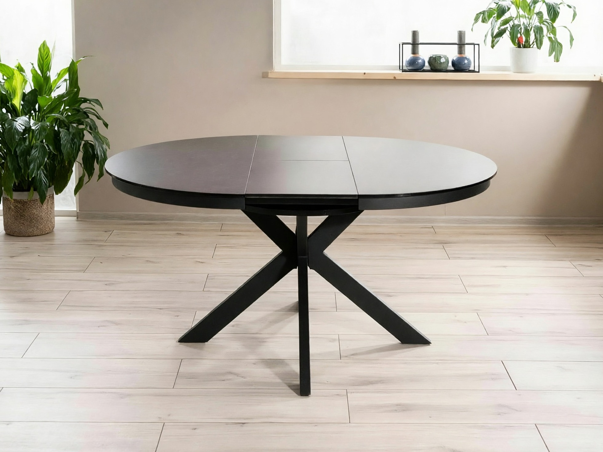 Mesa Detroit 998 (Preto + Cinzento escuro)
