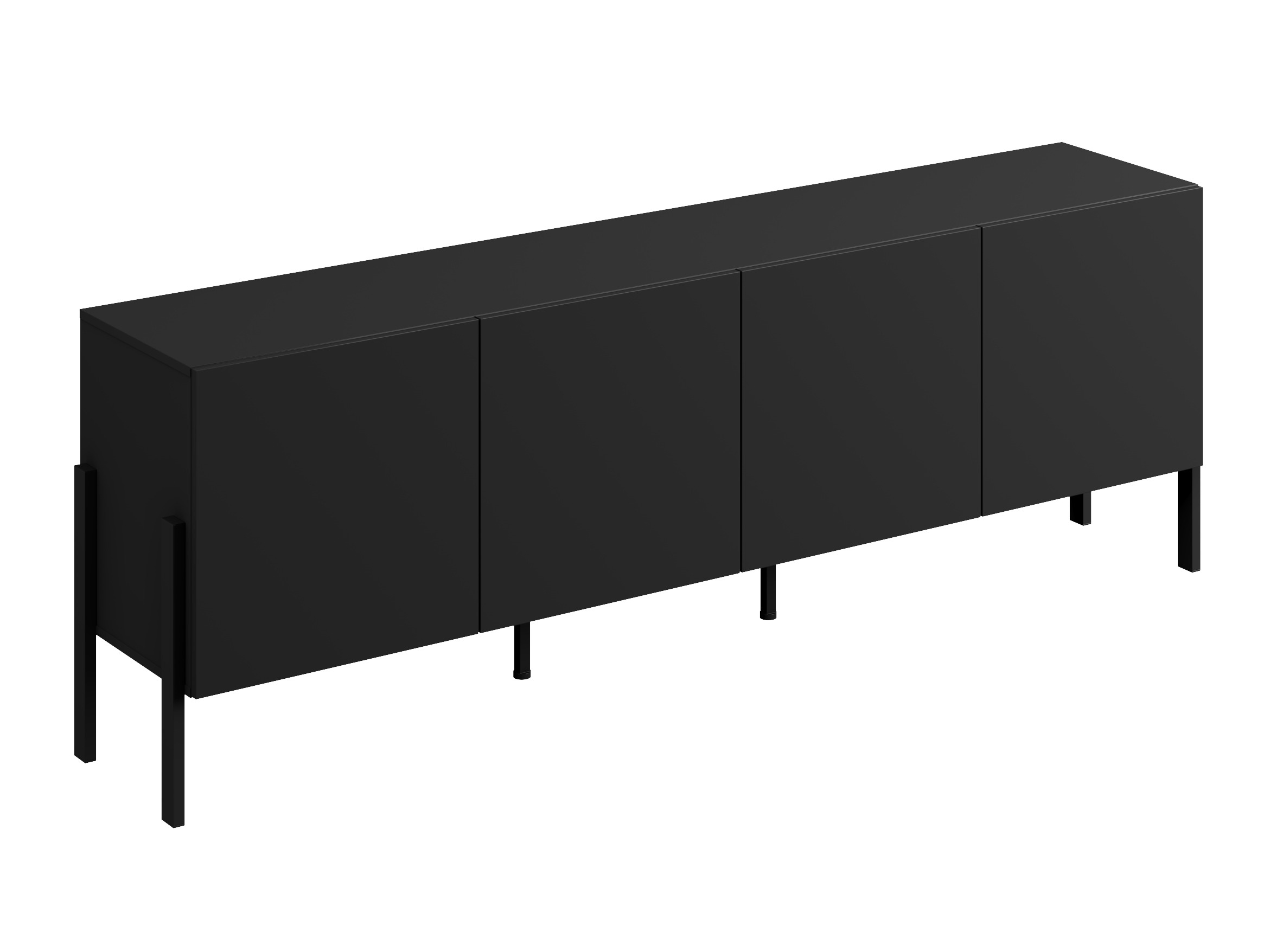 Móvel de TV Etsore 100 (Preto)