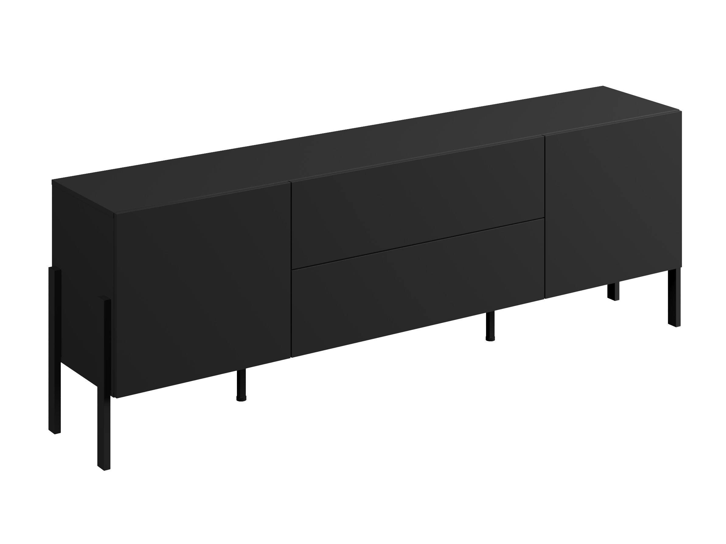 Móvel de TV Etsore 102 (Preto)