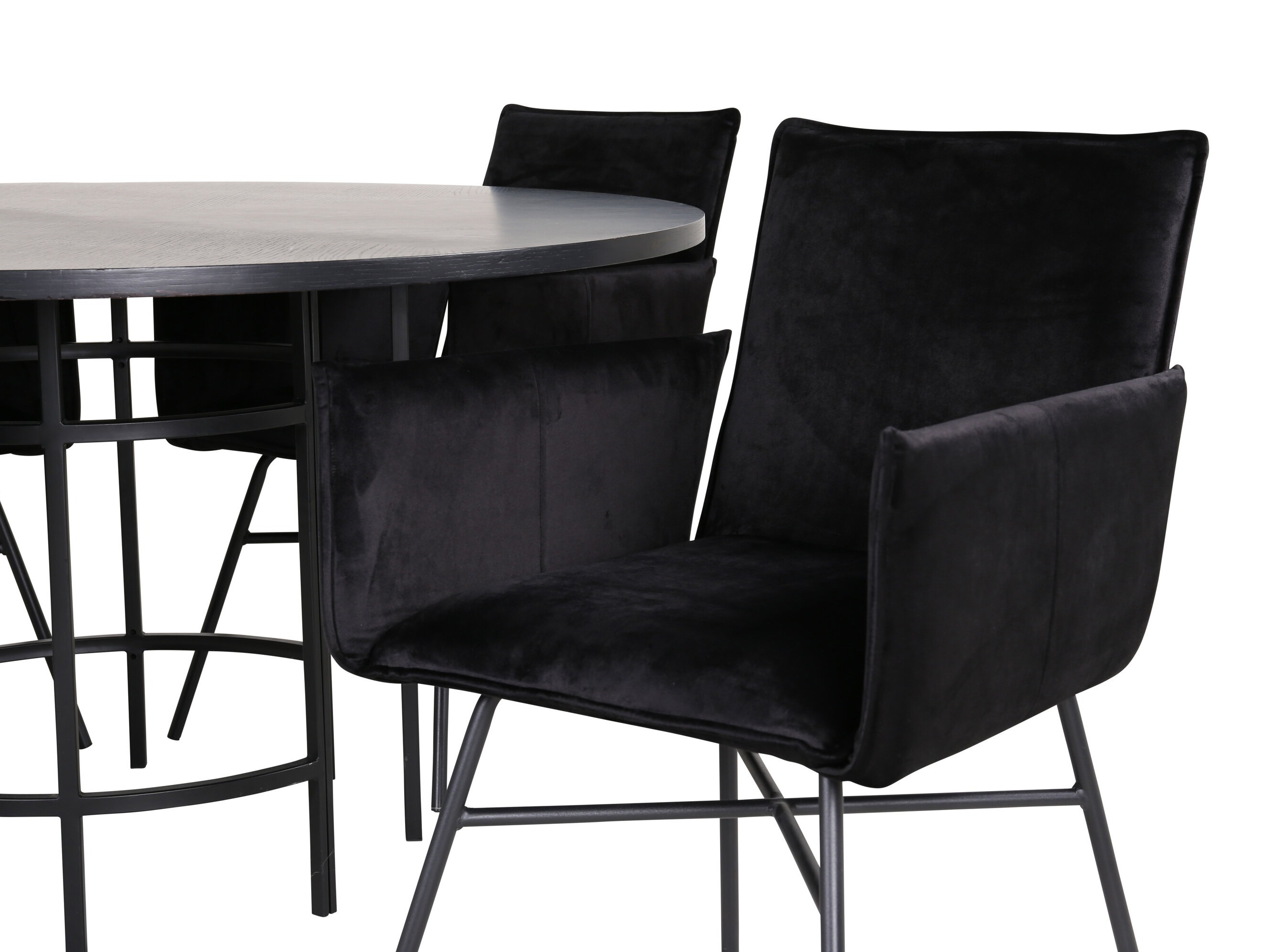 Conjunto para refeições Dallas 2337 (Preto)