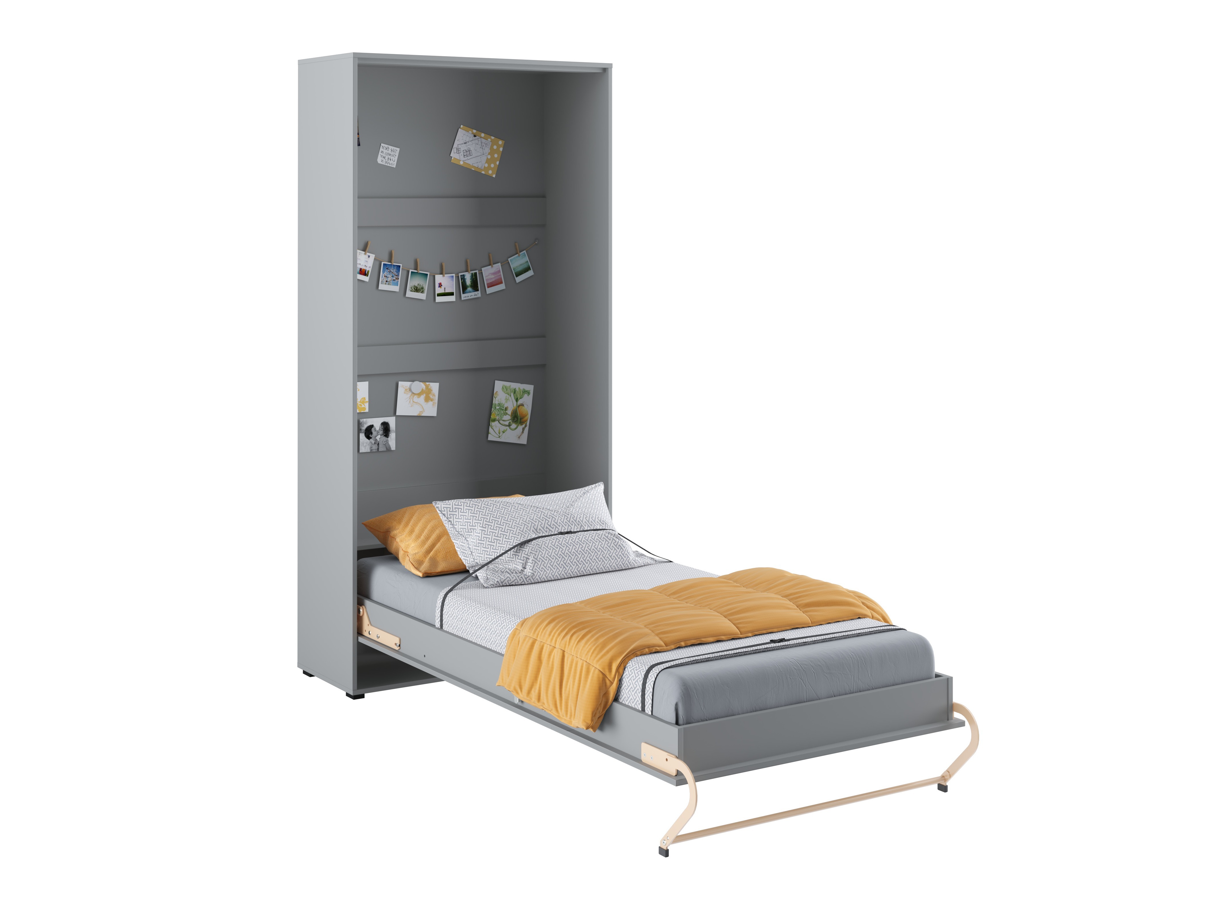Cama rebatível Concept Pro Lenart III (Cinzento)