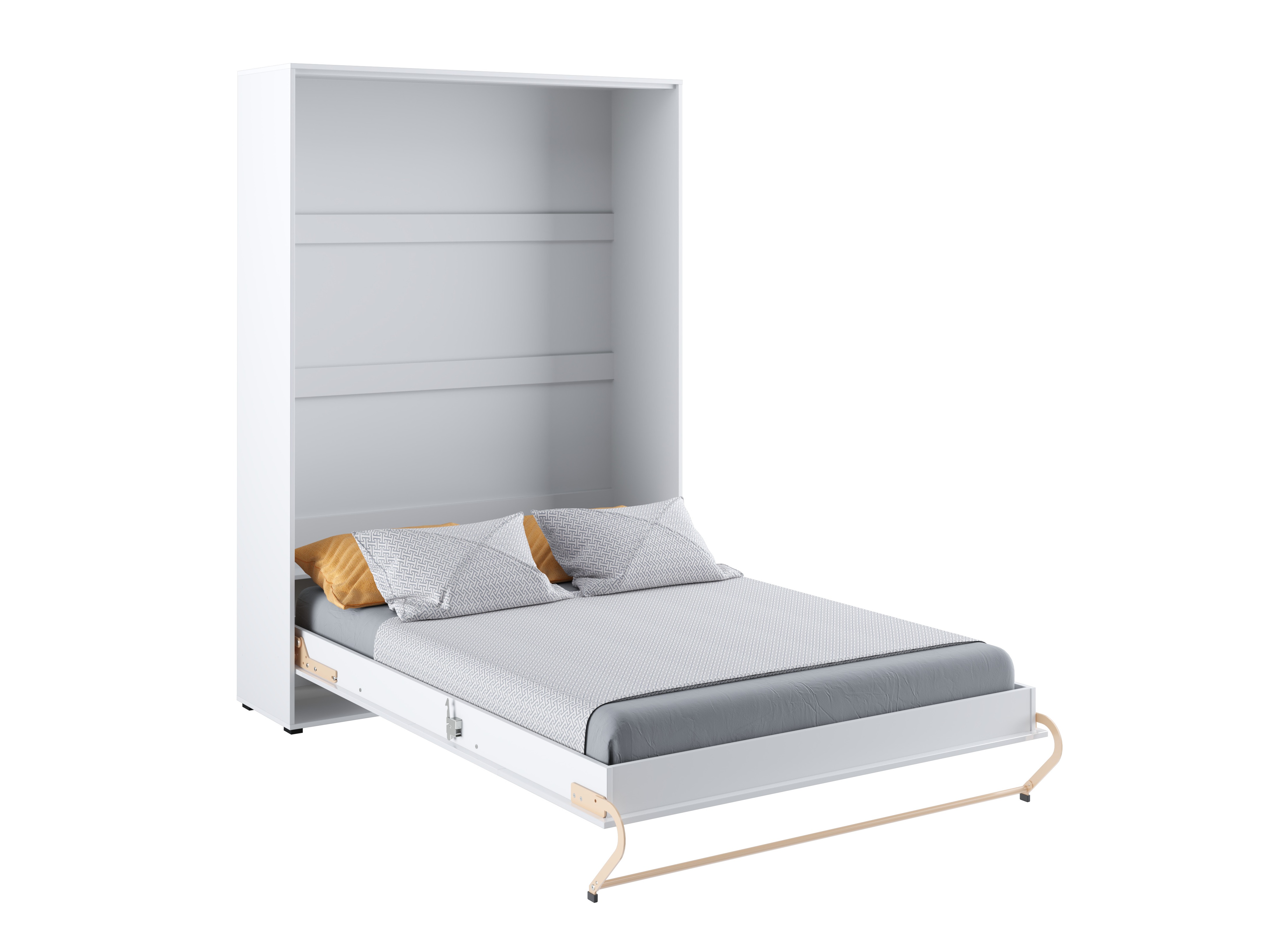 Cama rebatível Concept Pro Lenart III (Branco + Branco brilhante)