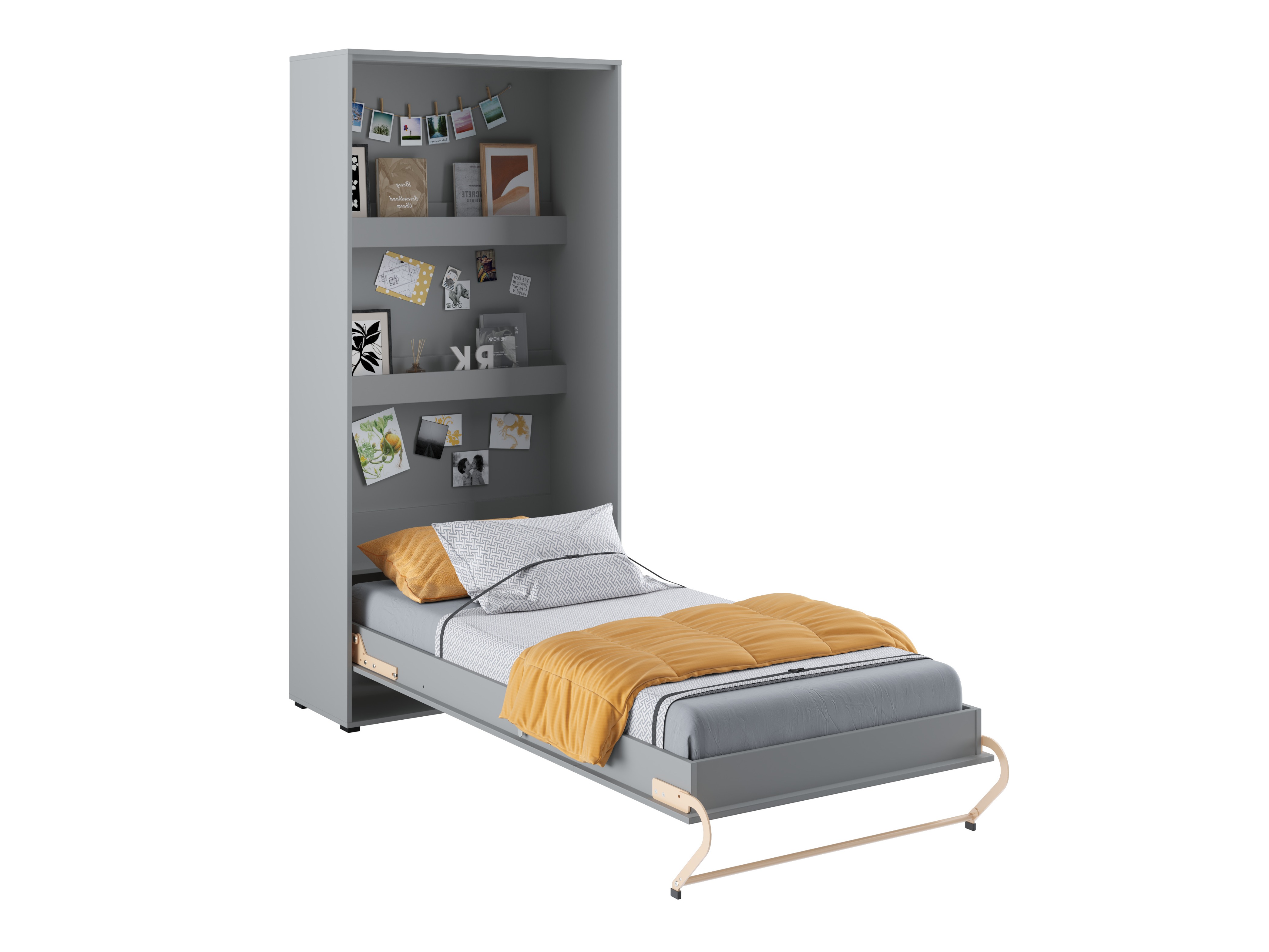 Cama rebatível Concept Pro Lenart III (Cinzento)