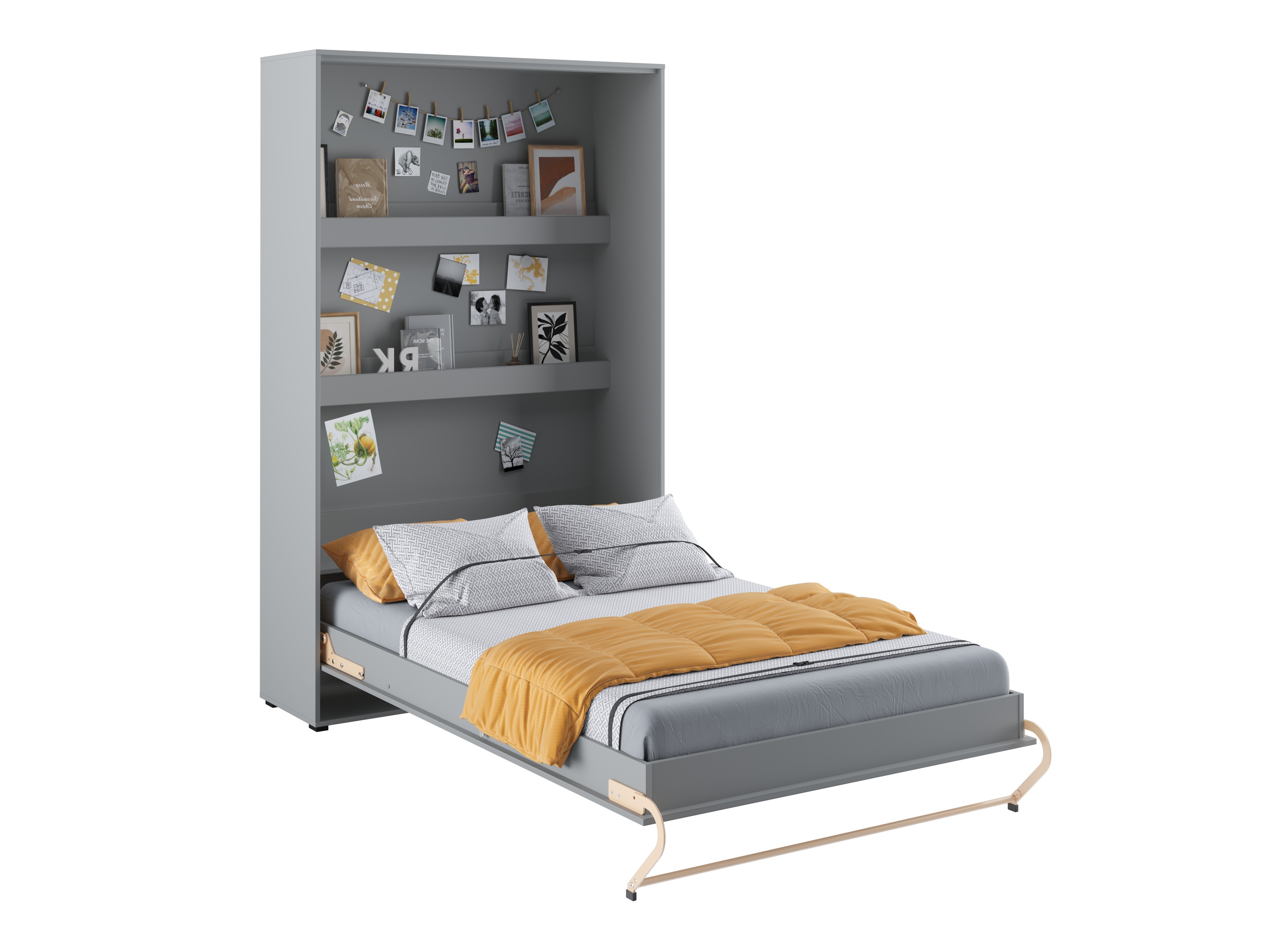 Cama rebatível Concept Pro Lenart III (Cinzento)