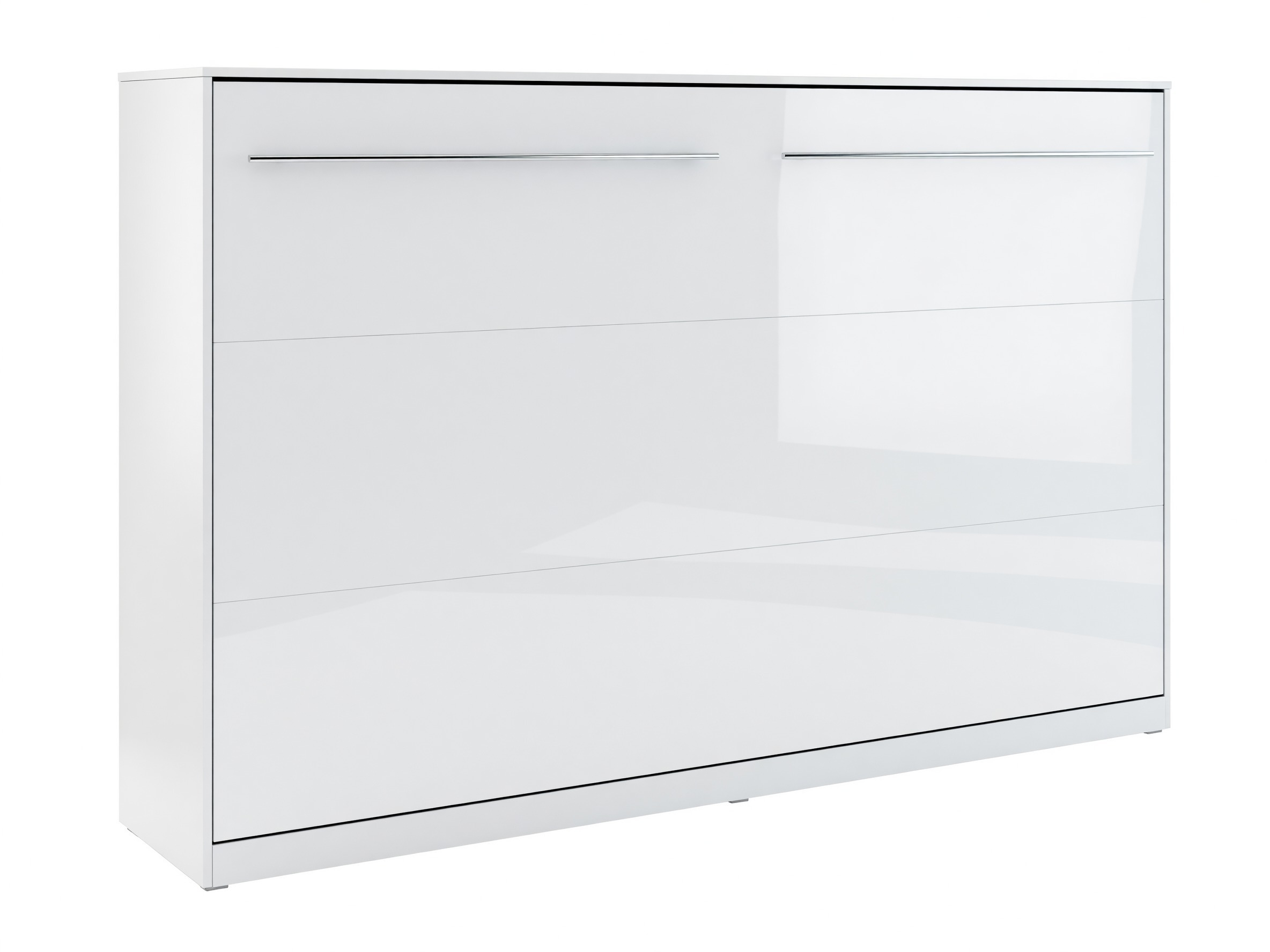 Cama rebatível Concept Pro Lenart IV (Branco + Branco brilhante)