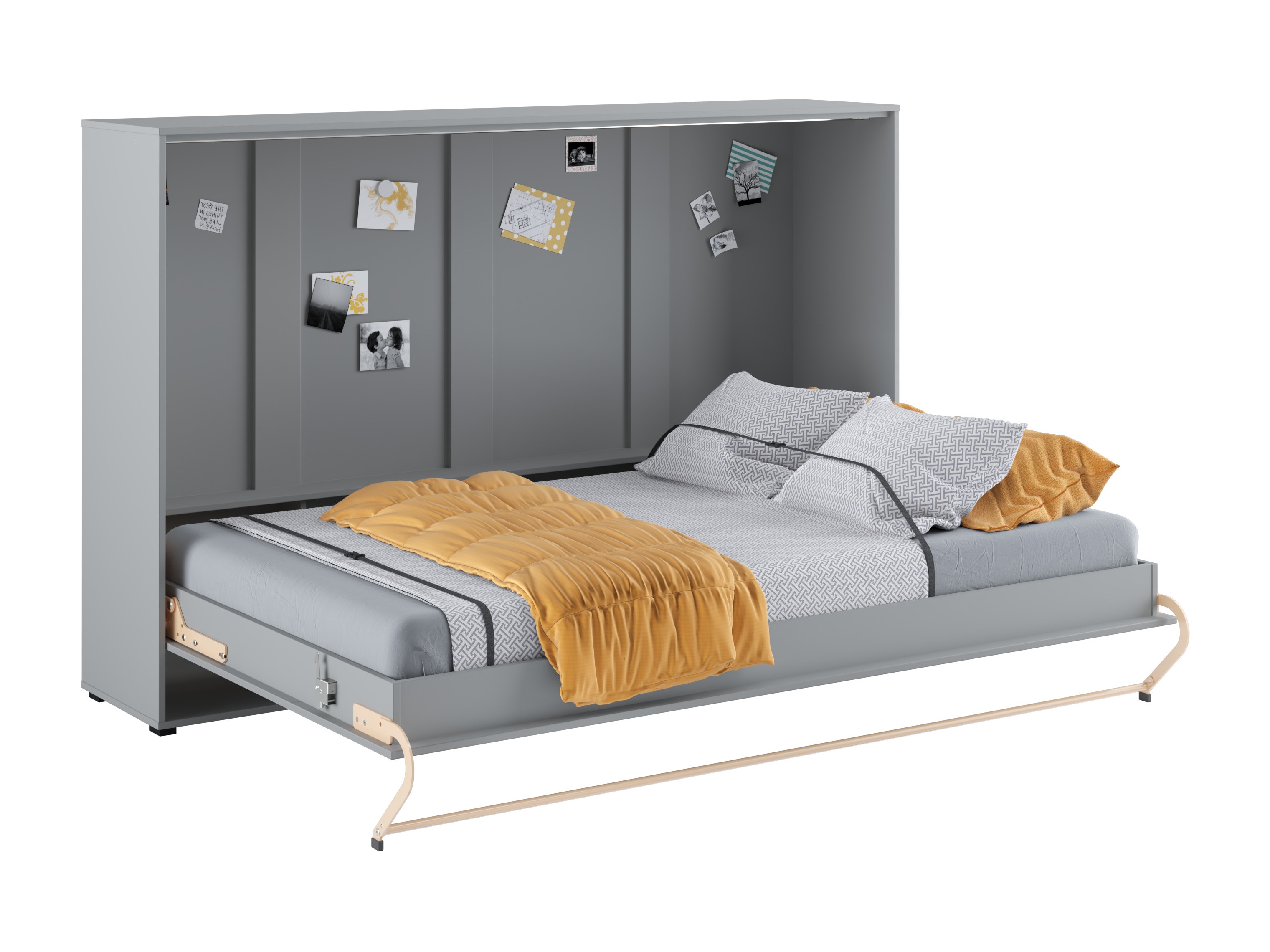 Cama rebatível Concept Pro Lenart IV (Cinzento)