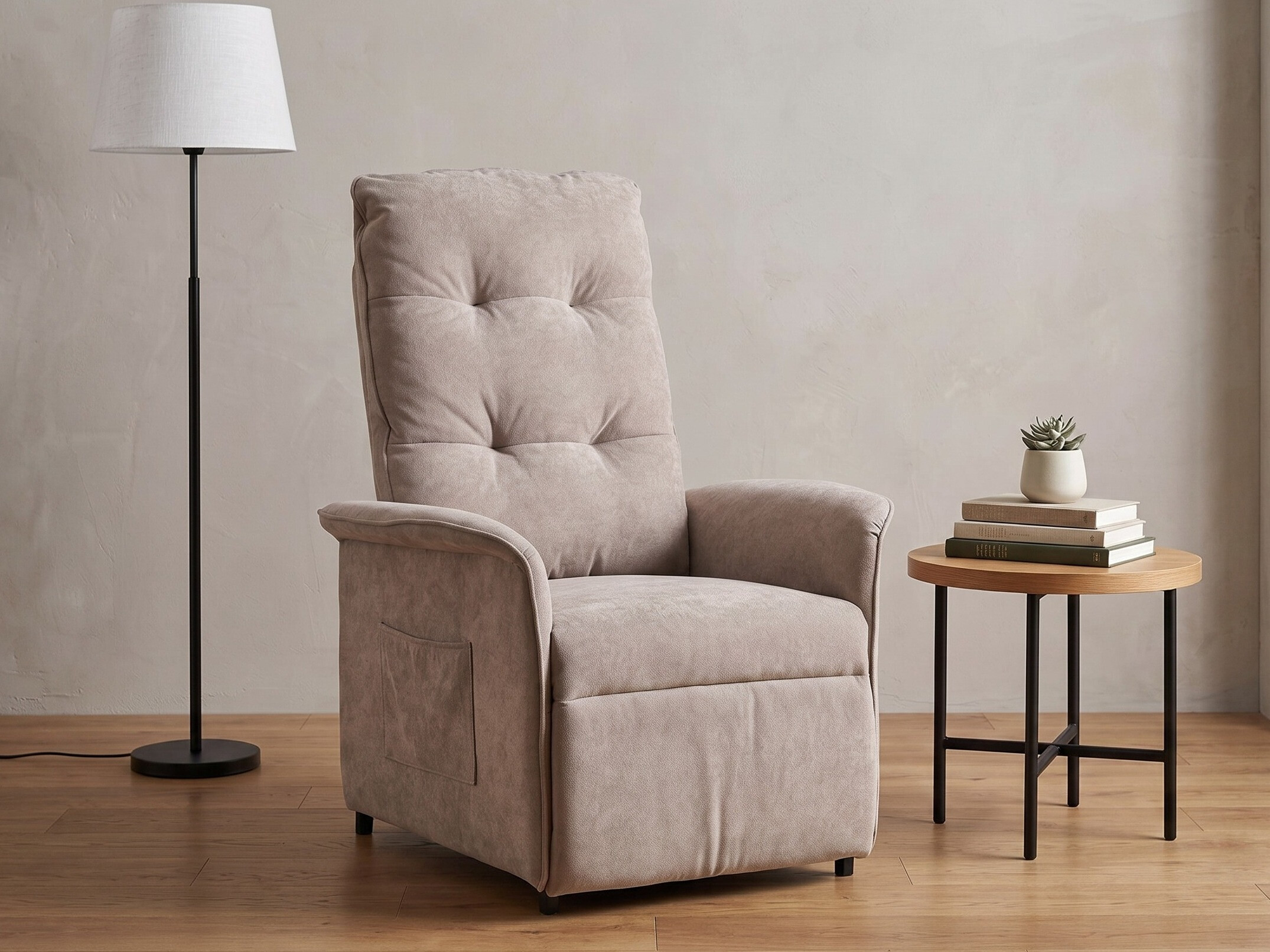 Poltrona reclinável Houston 2171 (Bege)