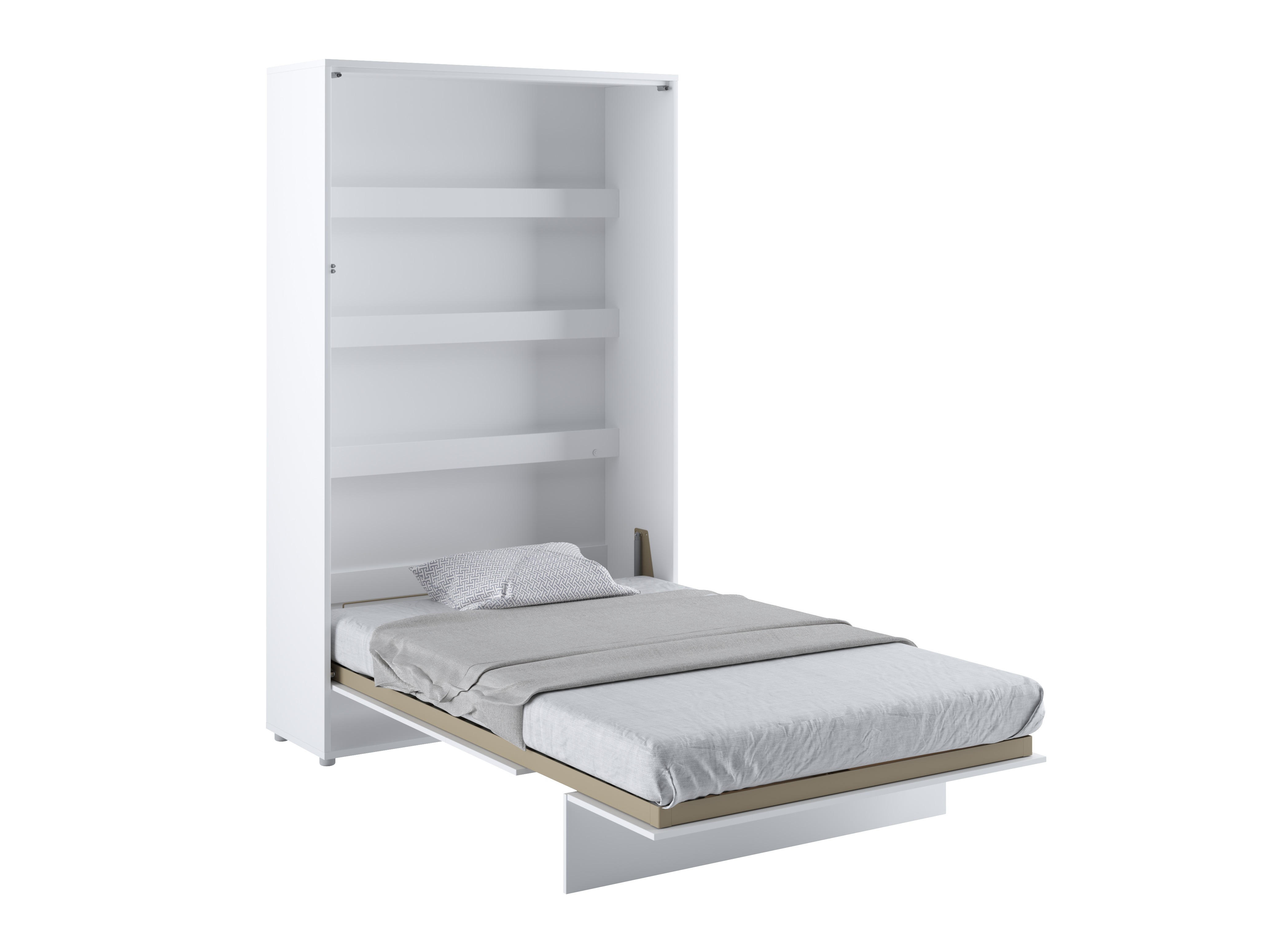 Cama rebatível Concept Lenart (Branco + Branco brilhante)