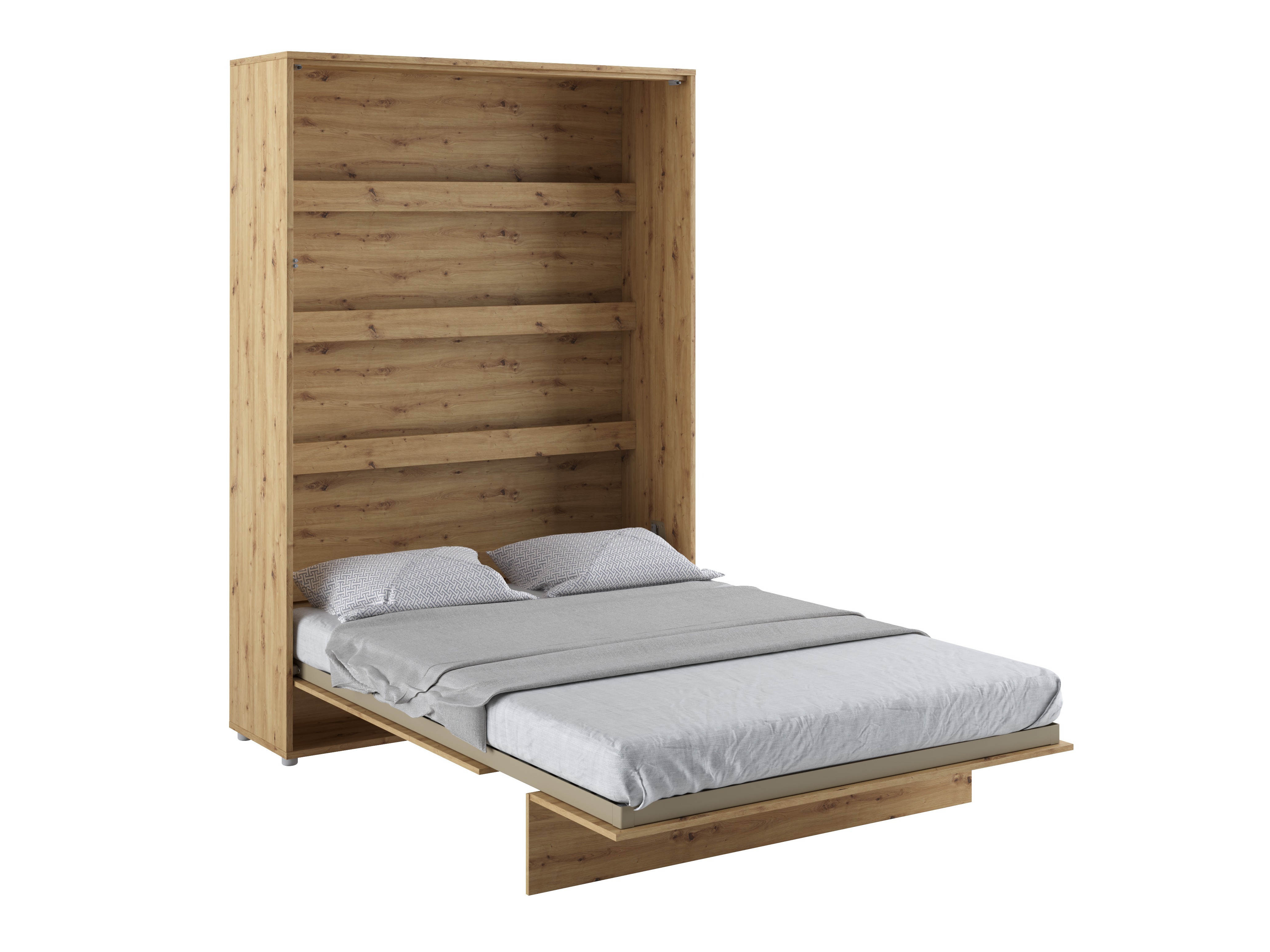 Cama rebatível Concept Lenart (Carvalho Artisan)