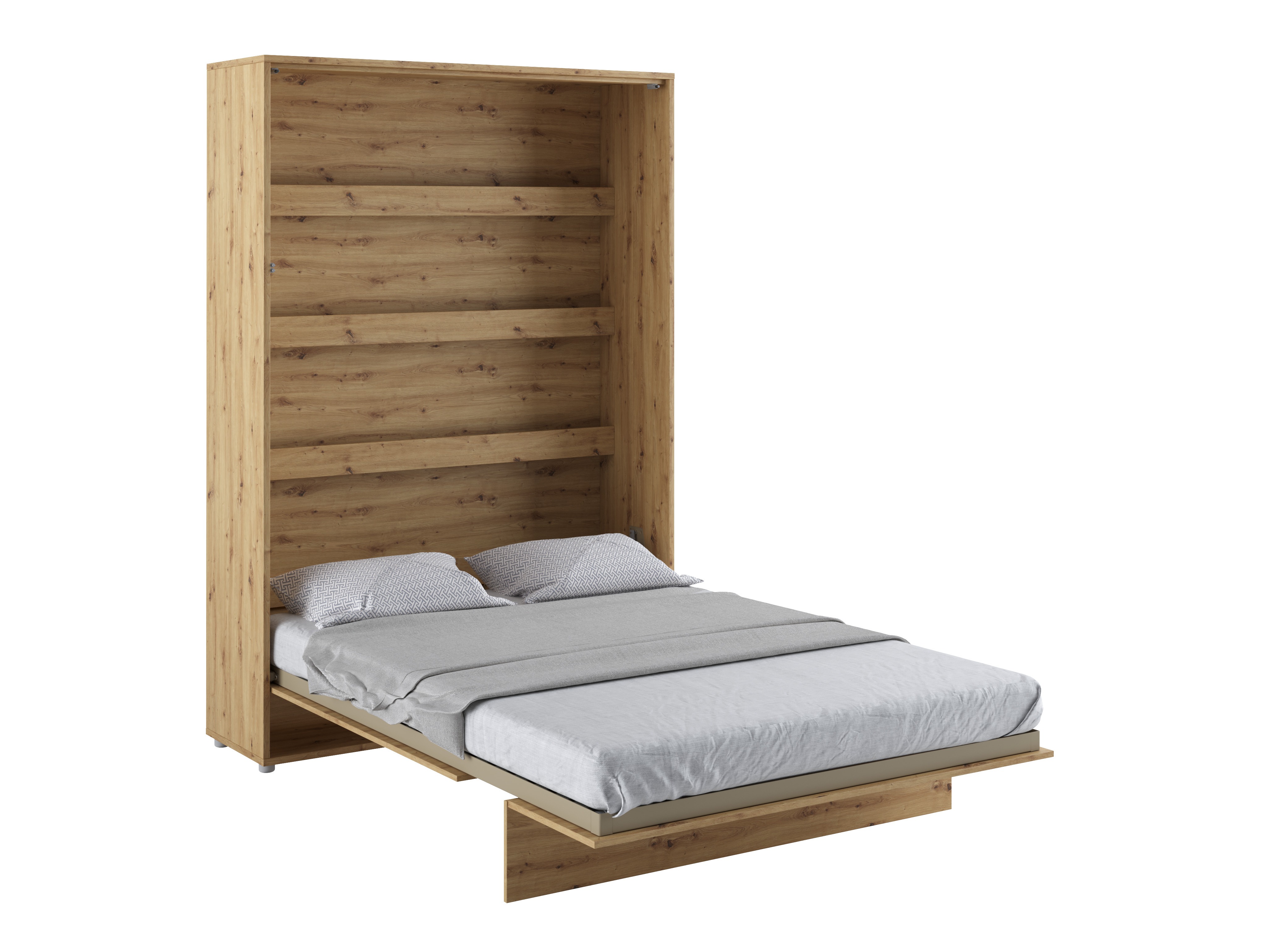Cama rebatível Concept Lenart (Carvalho Artisan)