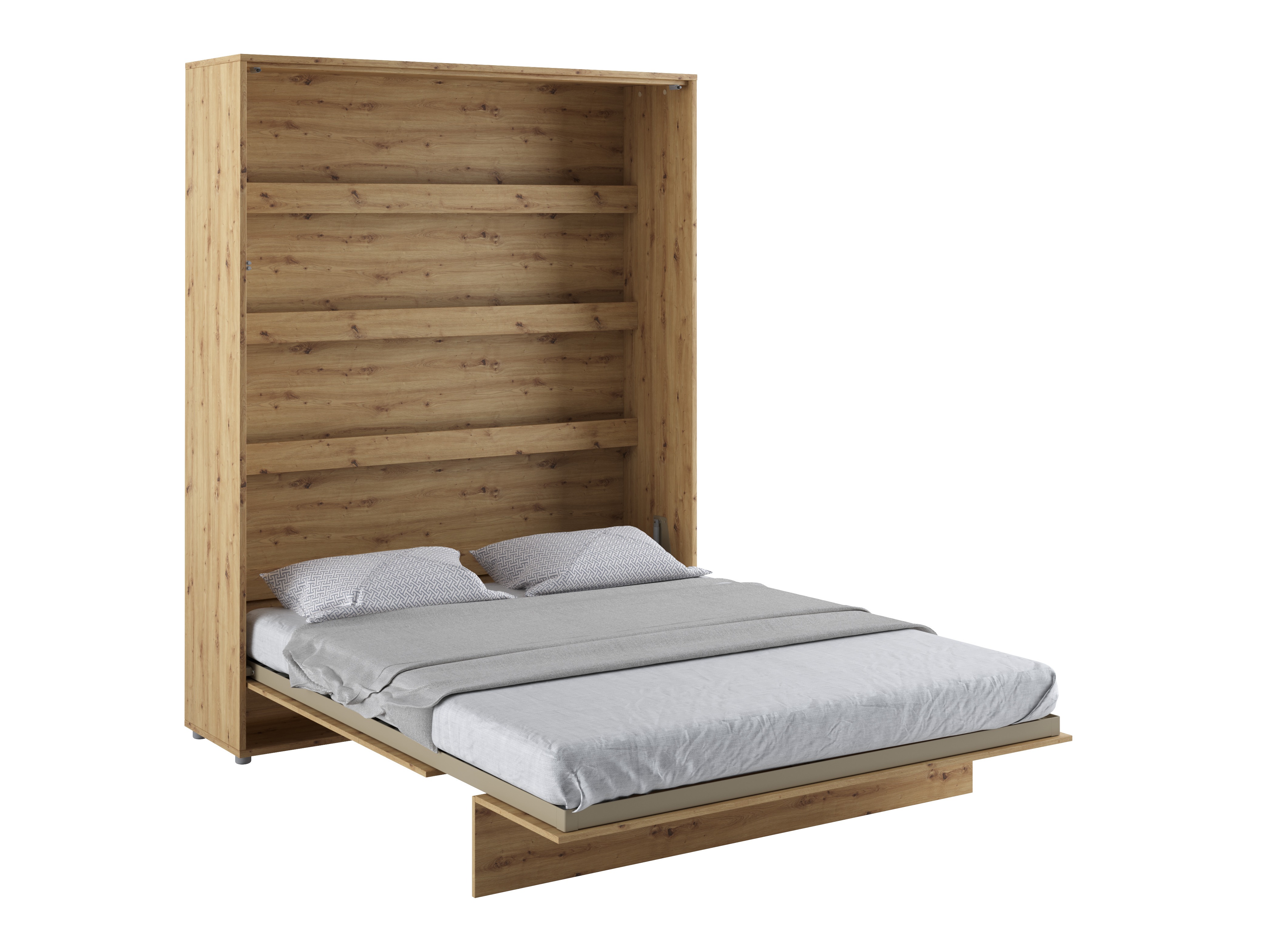 Cama rebatível Concept Lenart (Carvalho Artisan)