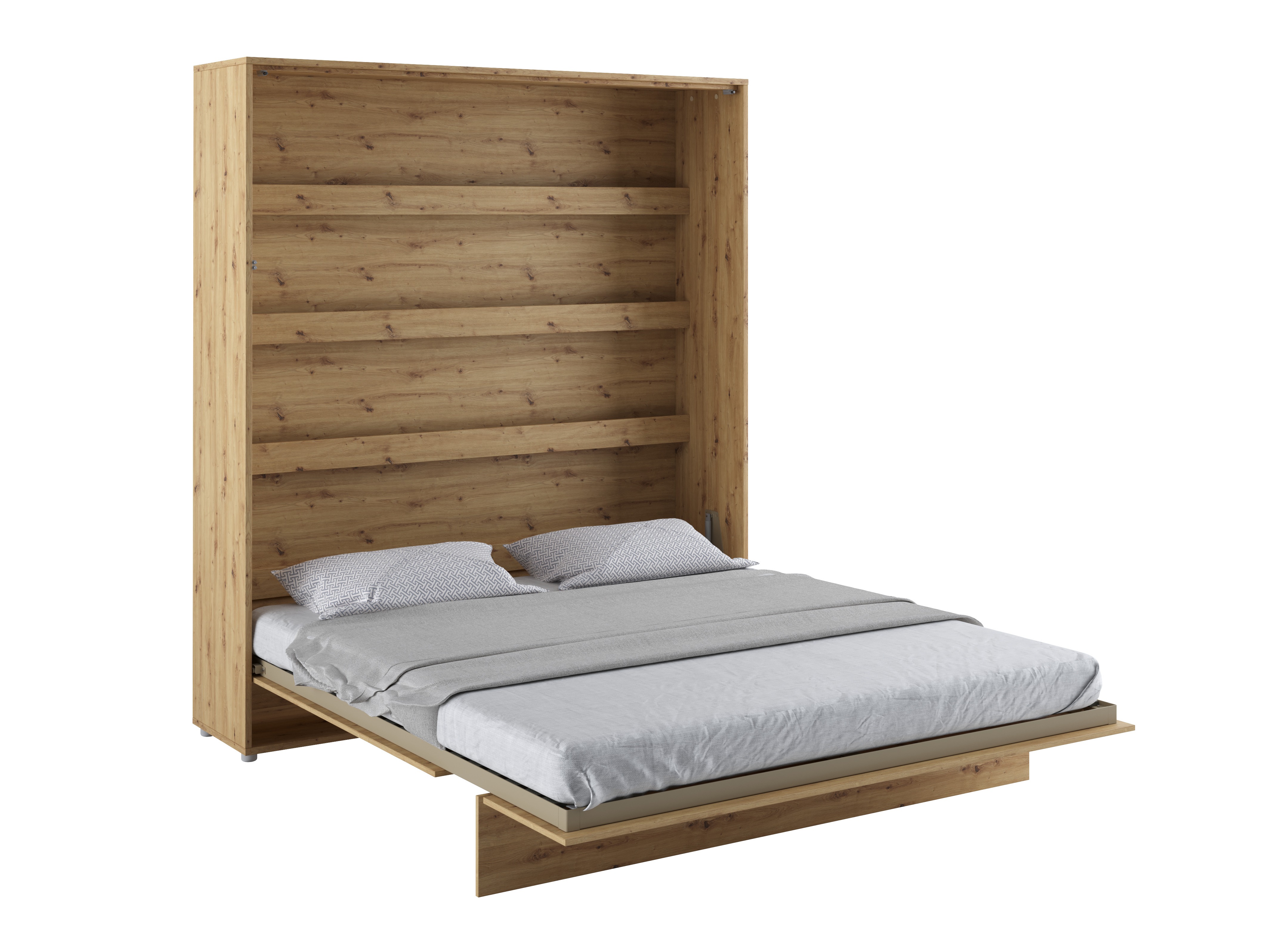 Cama rebatível Concept Lenart (Carvalho Artisan)
