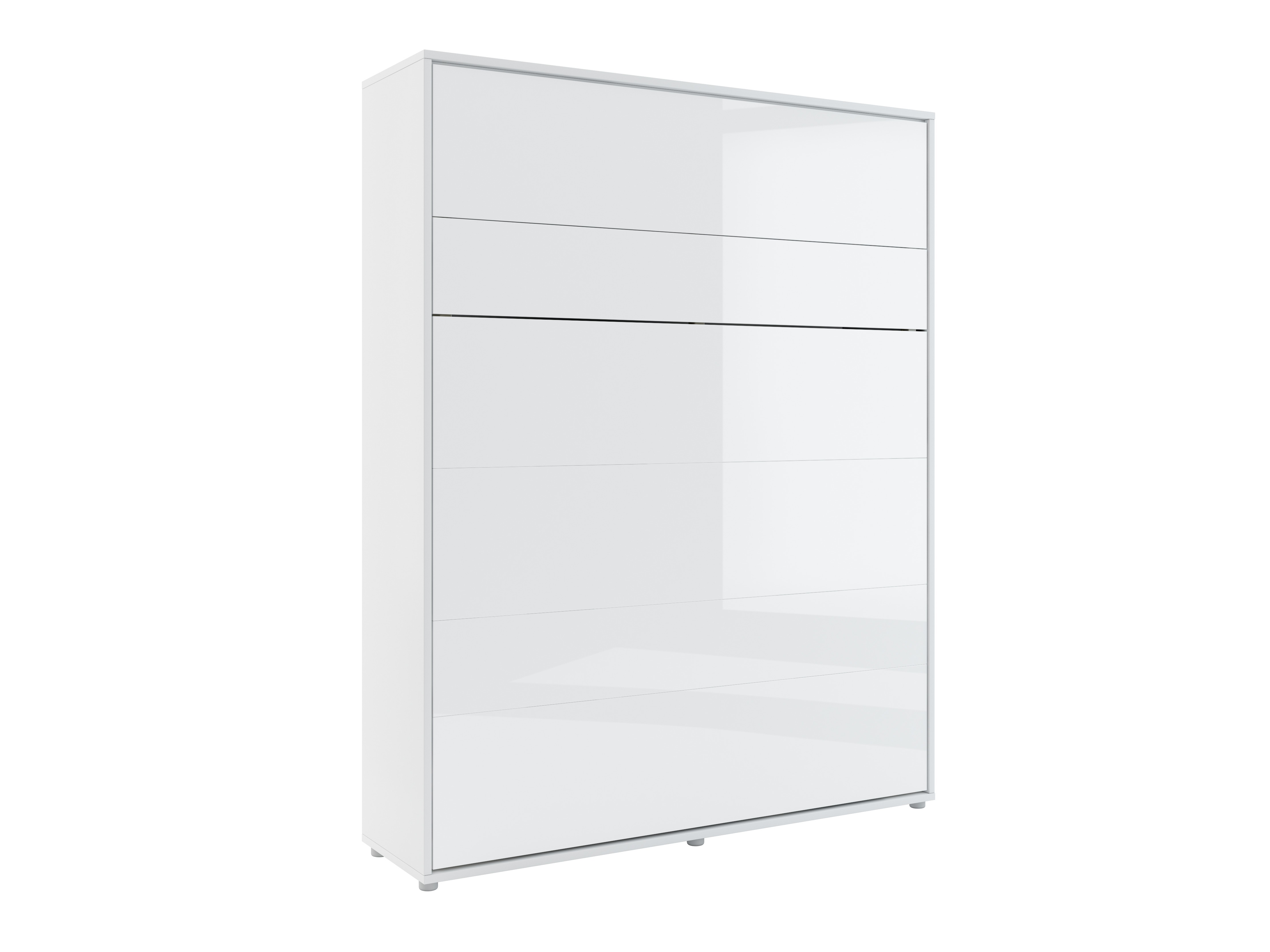 Cama rebatível Concept Lenart (Branco + Branco brilhante)