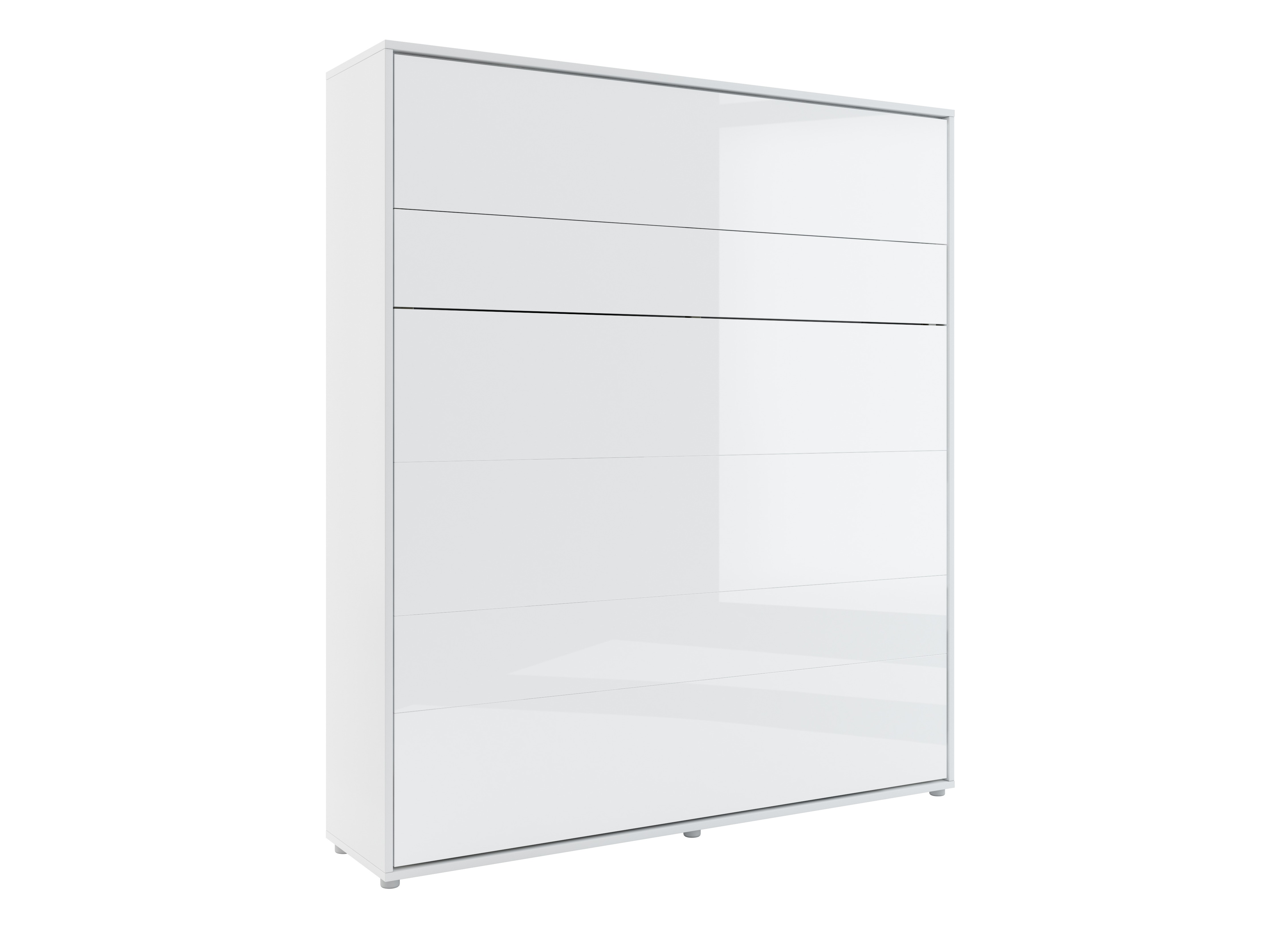 Cama rebatível Concept Lenart (Branco + Branco brilhante)