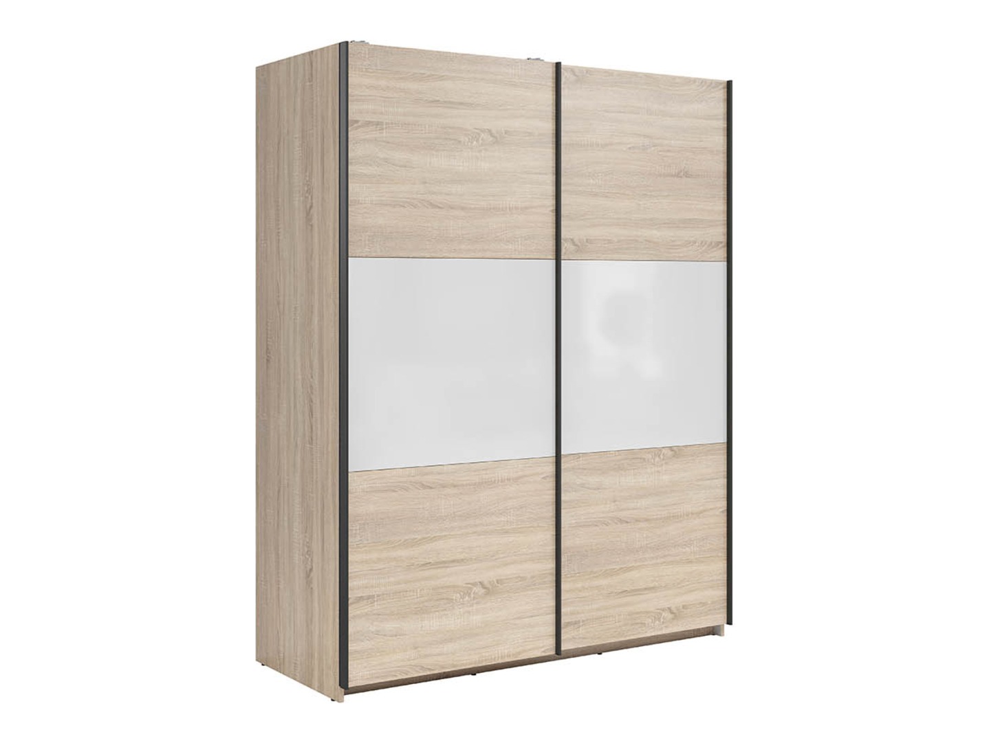 Roupeiro Livevaro 117 (Carvalho sonoma + Branco)