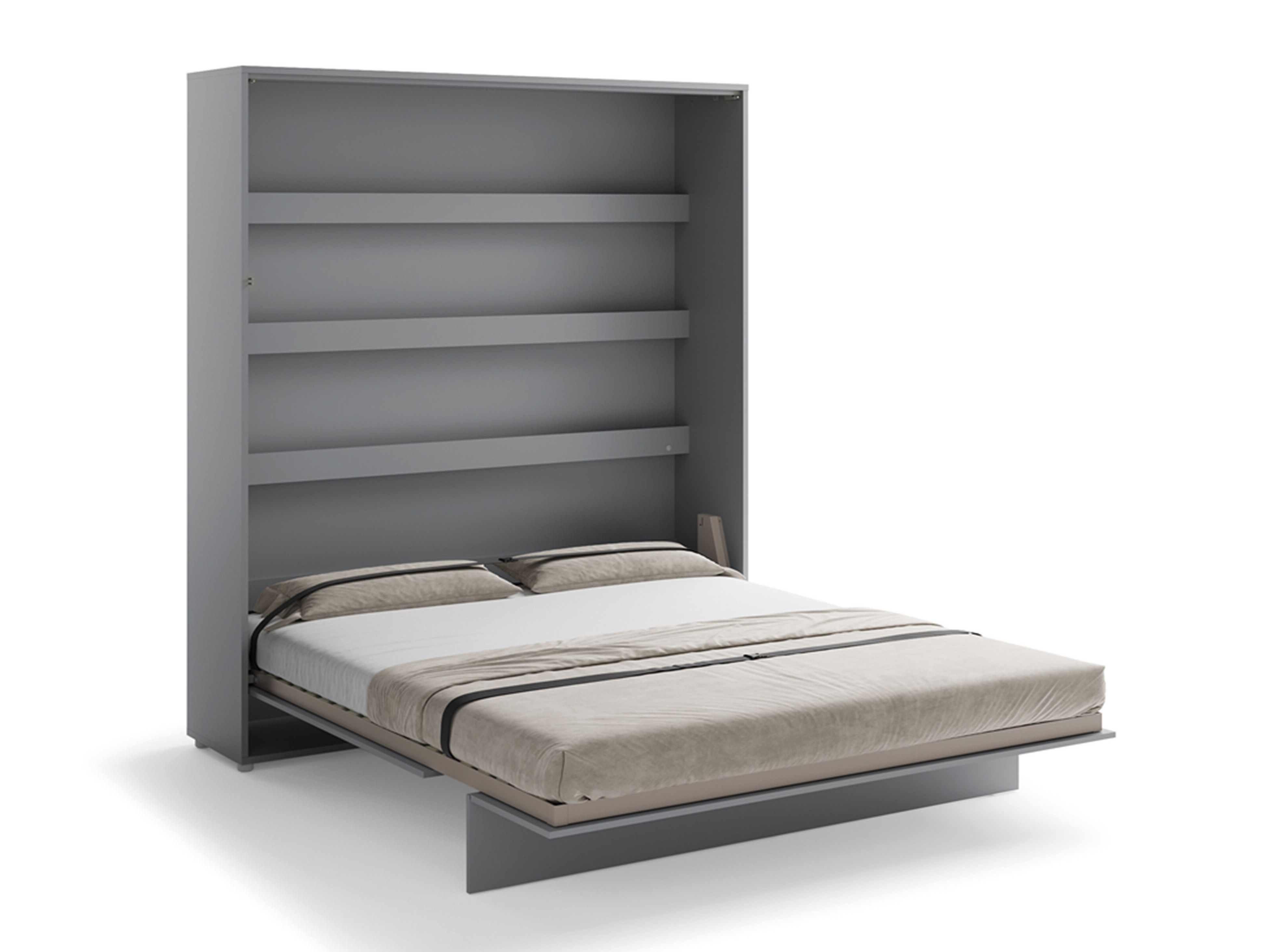Cama rebatível Concept Lenart (Cinzento)