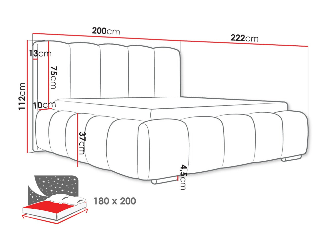 Cama SP7136