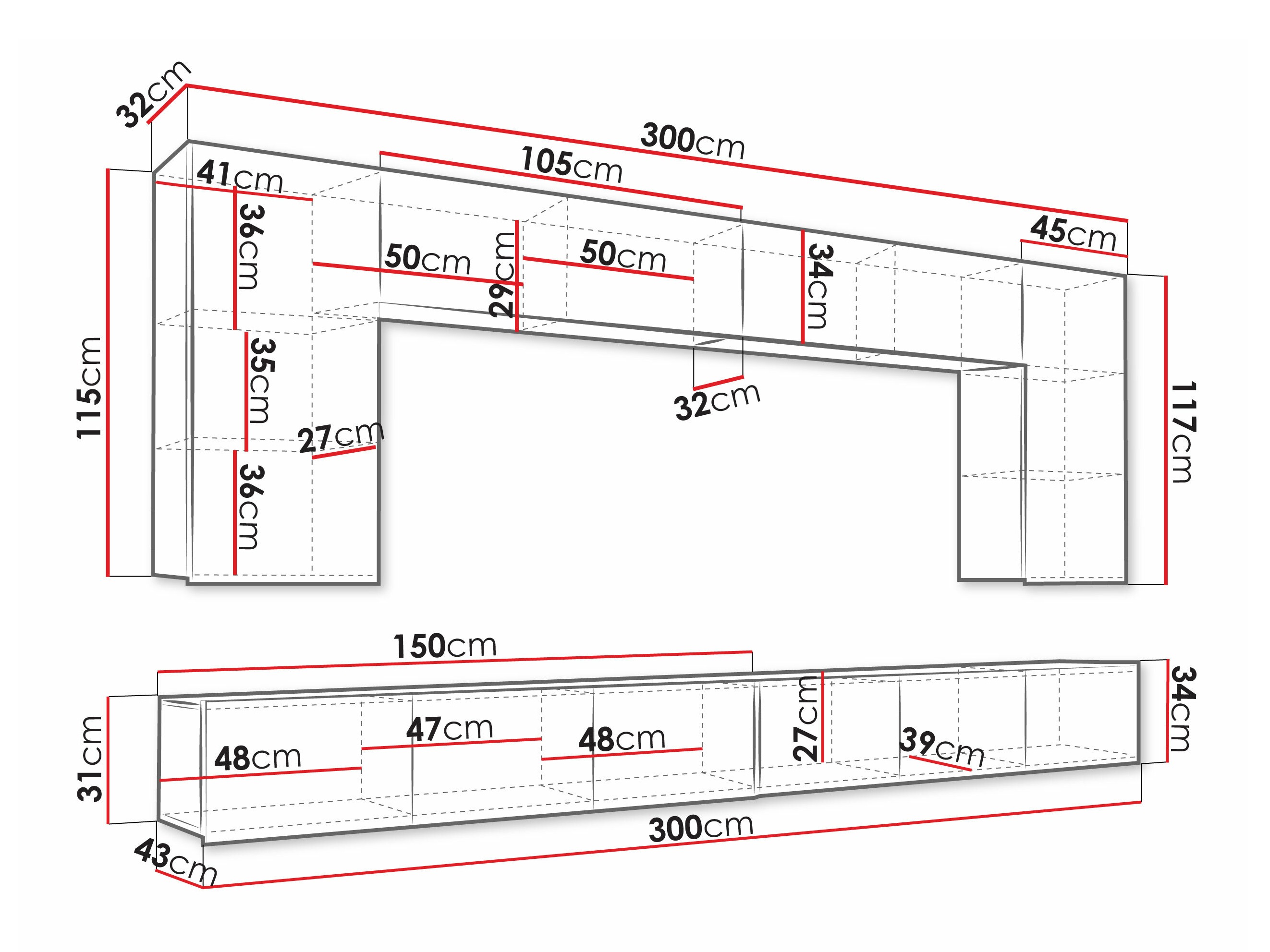 Conjunto para sala de estar SP7141