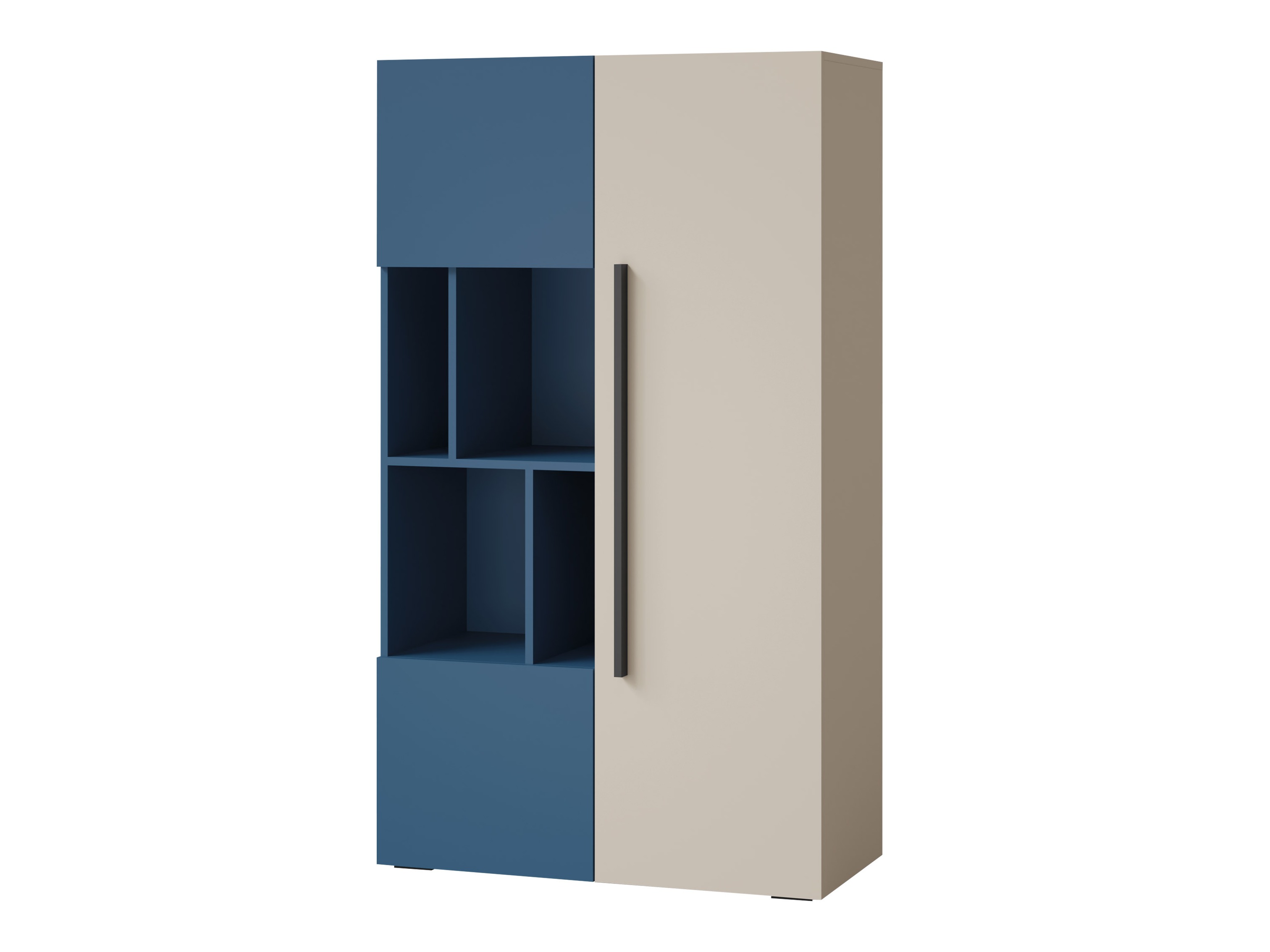 Estante Etruva 104 (Caxemira + Azul)