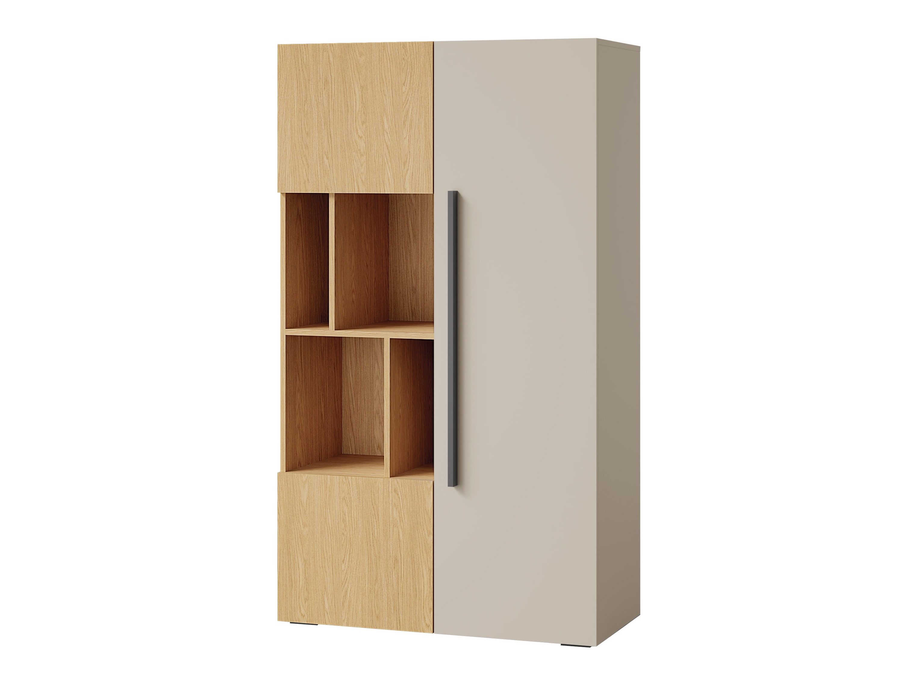 Estante Etruva 104 (Caxemira + Carvalho)