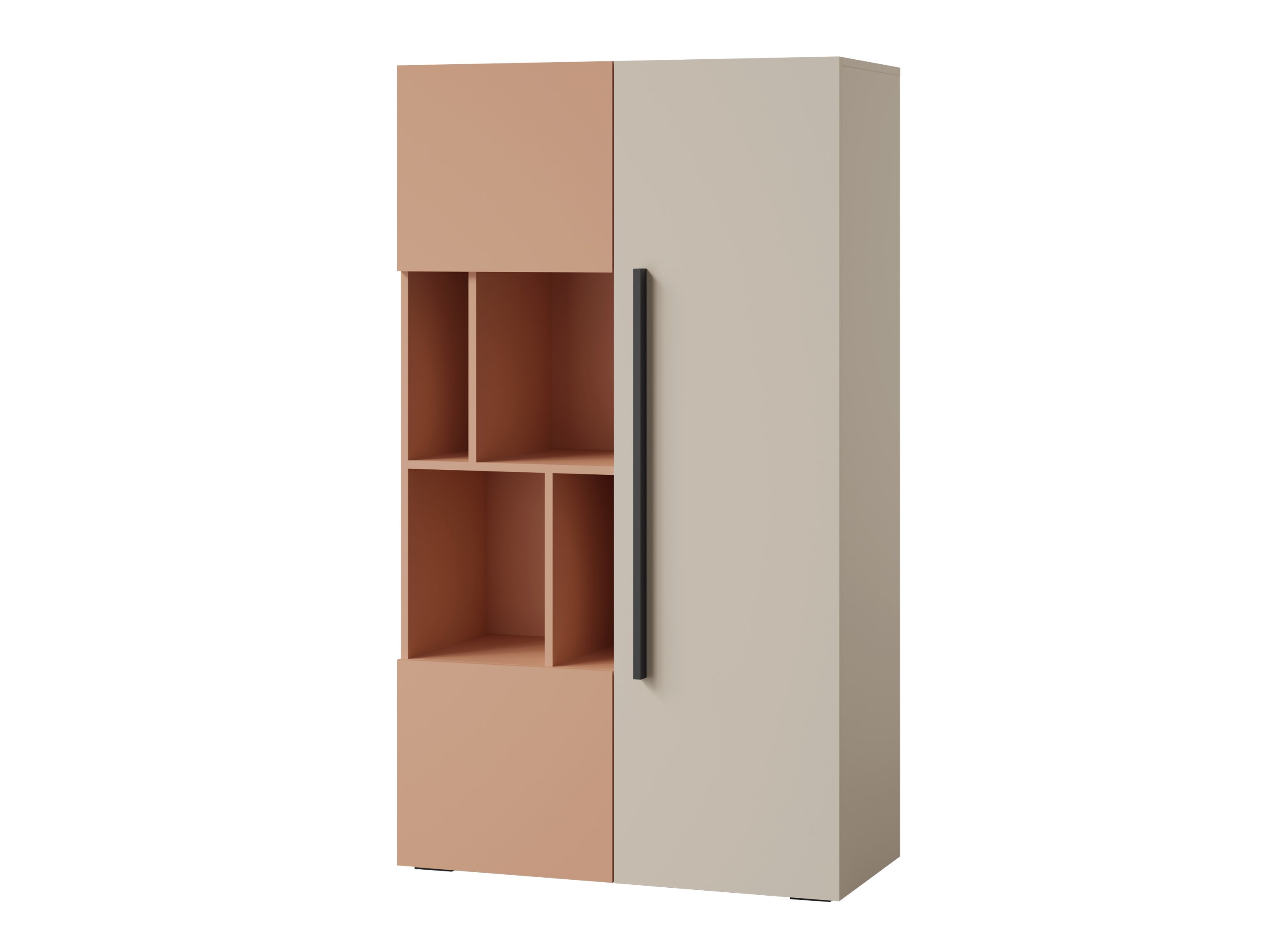Estante Etruva 104 (Caxemira + Rosa)