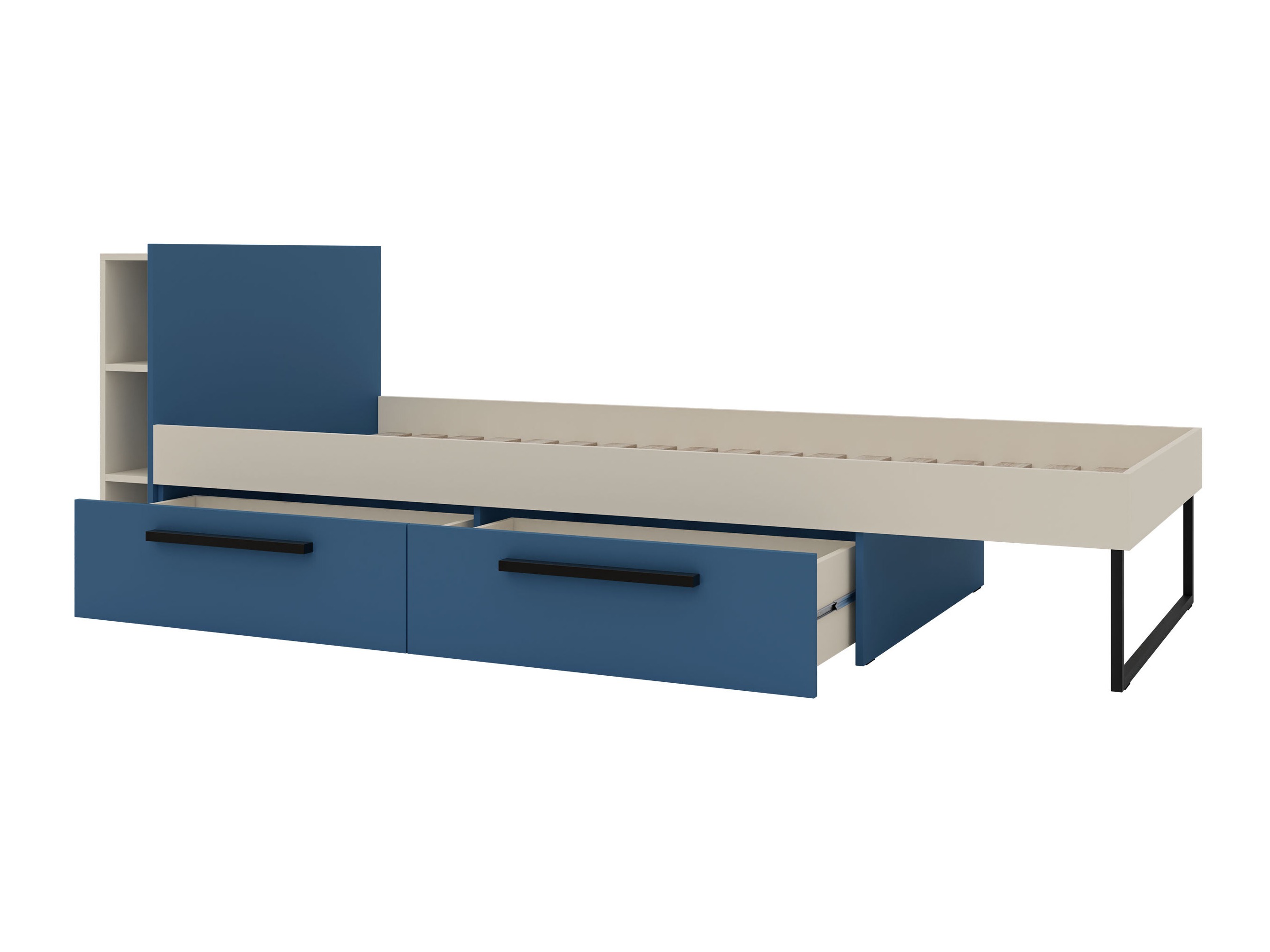 Cama Etruva 110 (Caxemira + Azul)