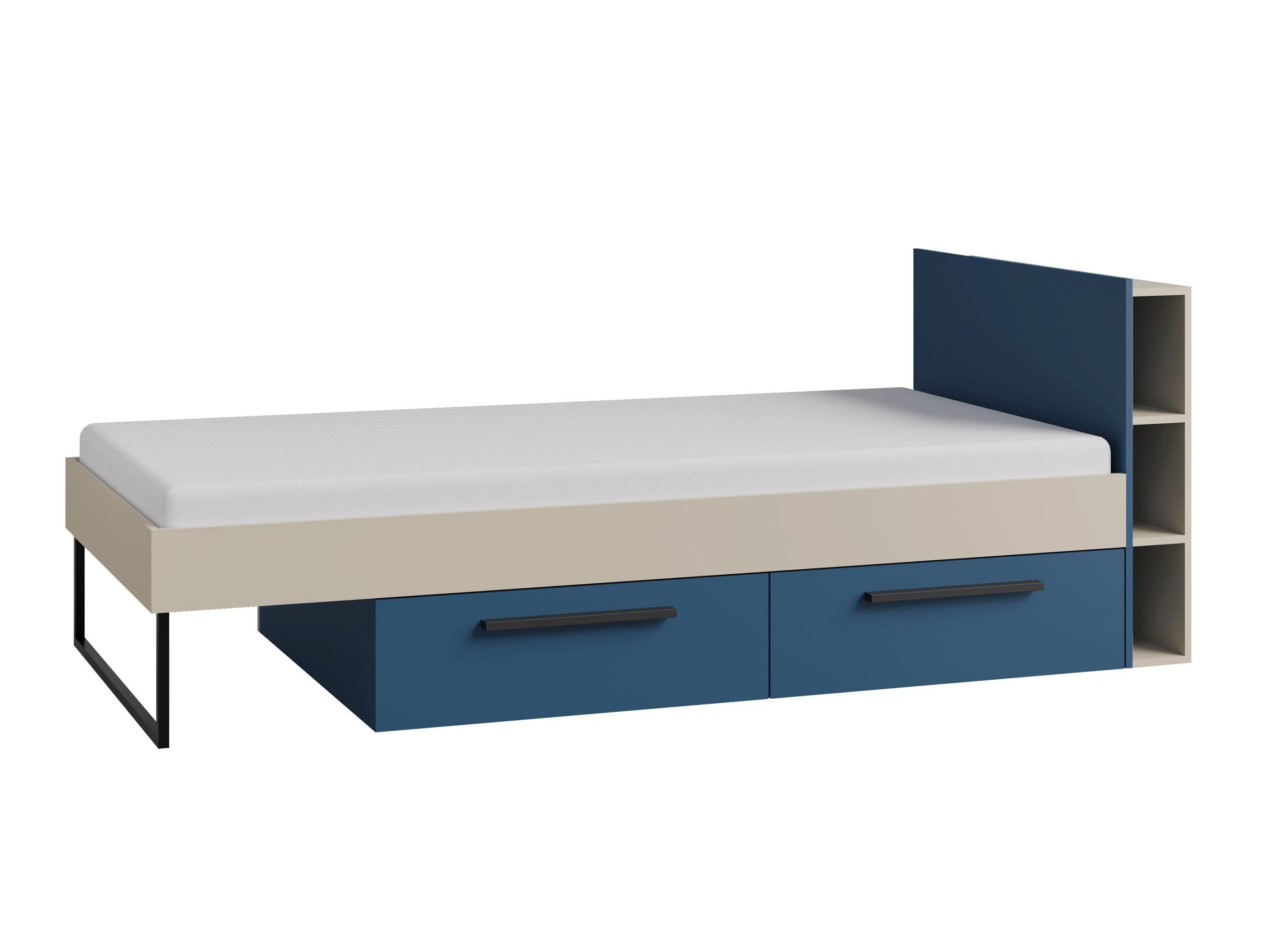 Cama Etruva 110 (Caxemira + Azul)