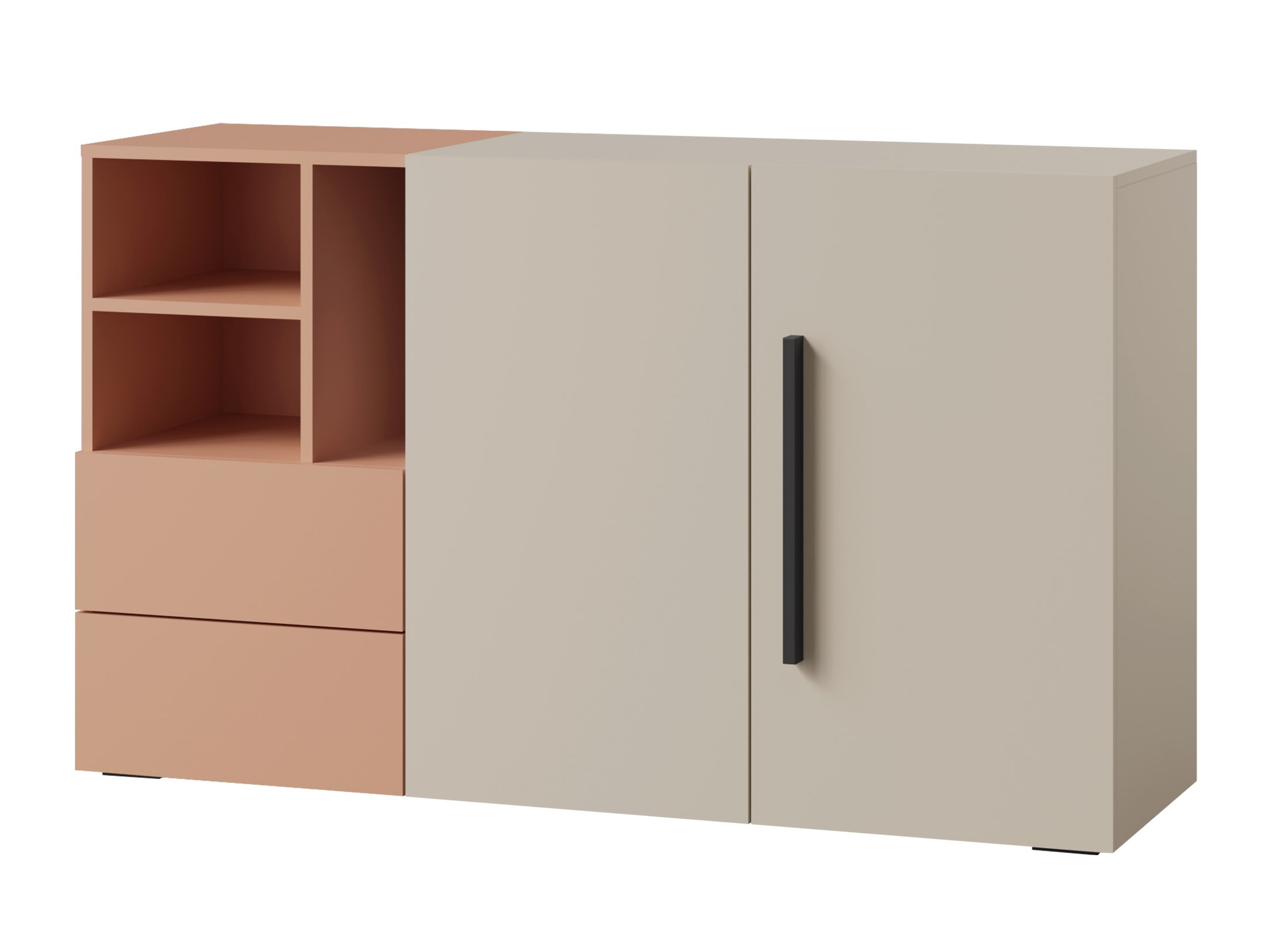 Cómoda Etruva 106 (Caxemira + Rosa)
